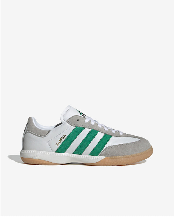 Adidas - Samba MN Sneakers - (White/Green)