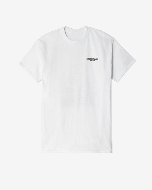 Dover Street Market New York x Happier Grocery - Men
s Facade T-Shirt - (White)