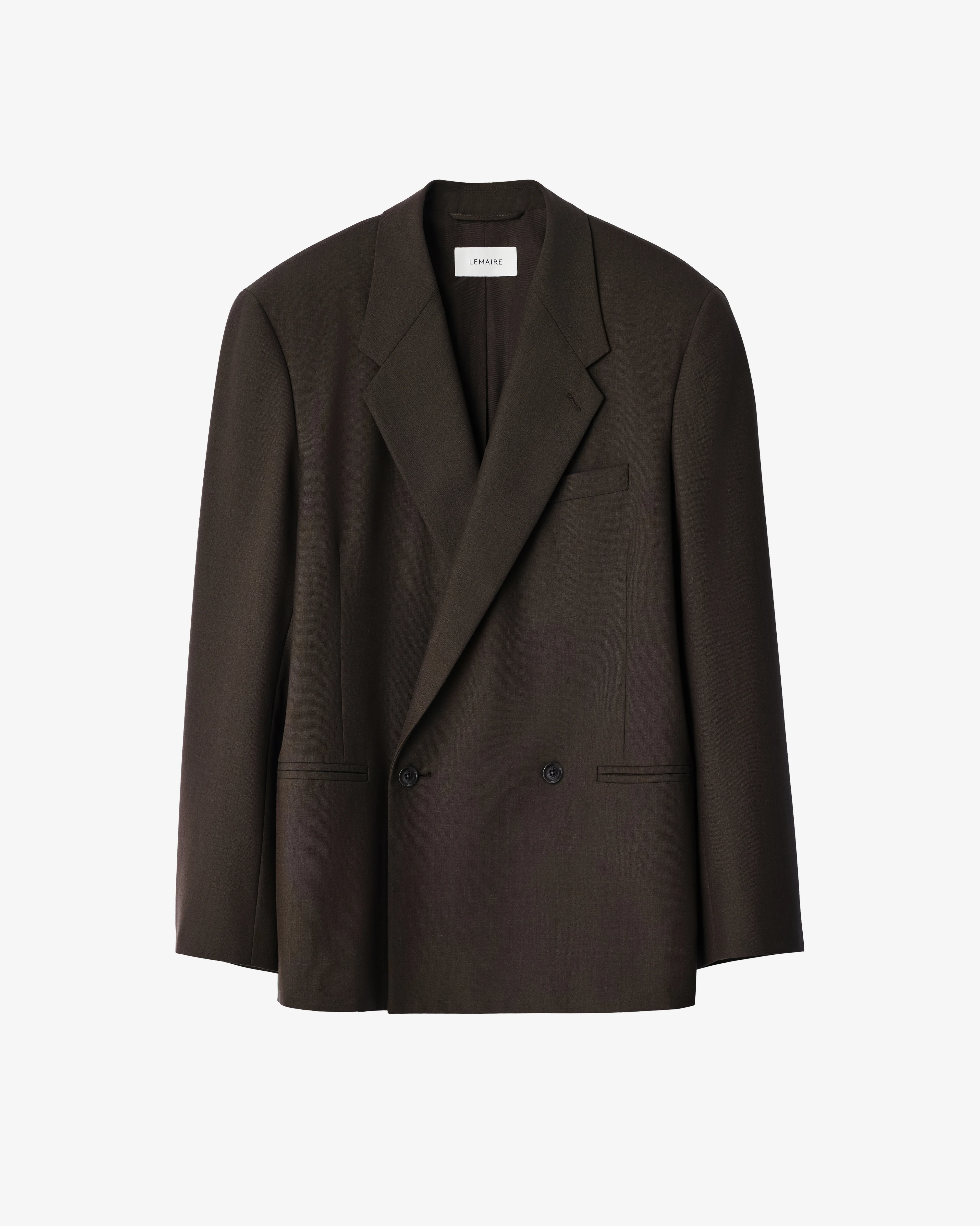 Lemaire - Men's Double-Breasted Jacket - (Moss)