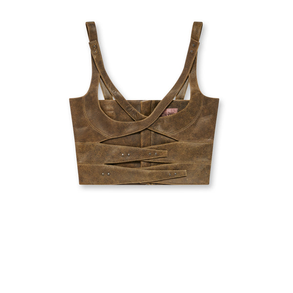 Jean Paul Gaultier - KNWLS Women’s Bustier - (Brown)