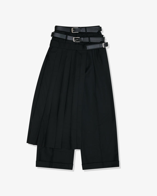 Junya Watanabe - Women
s Belted Skirt Trousers - (Black)