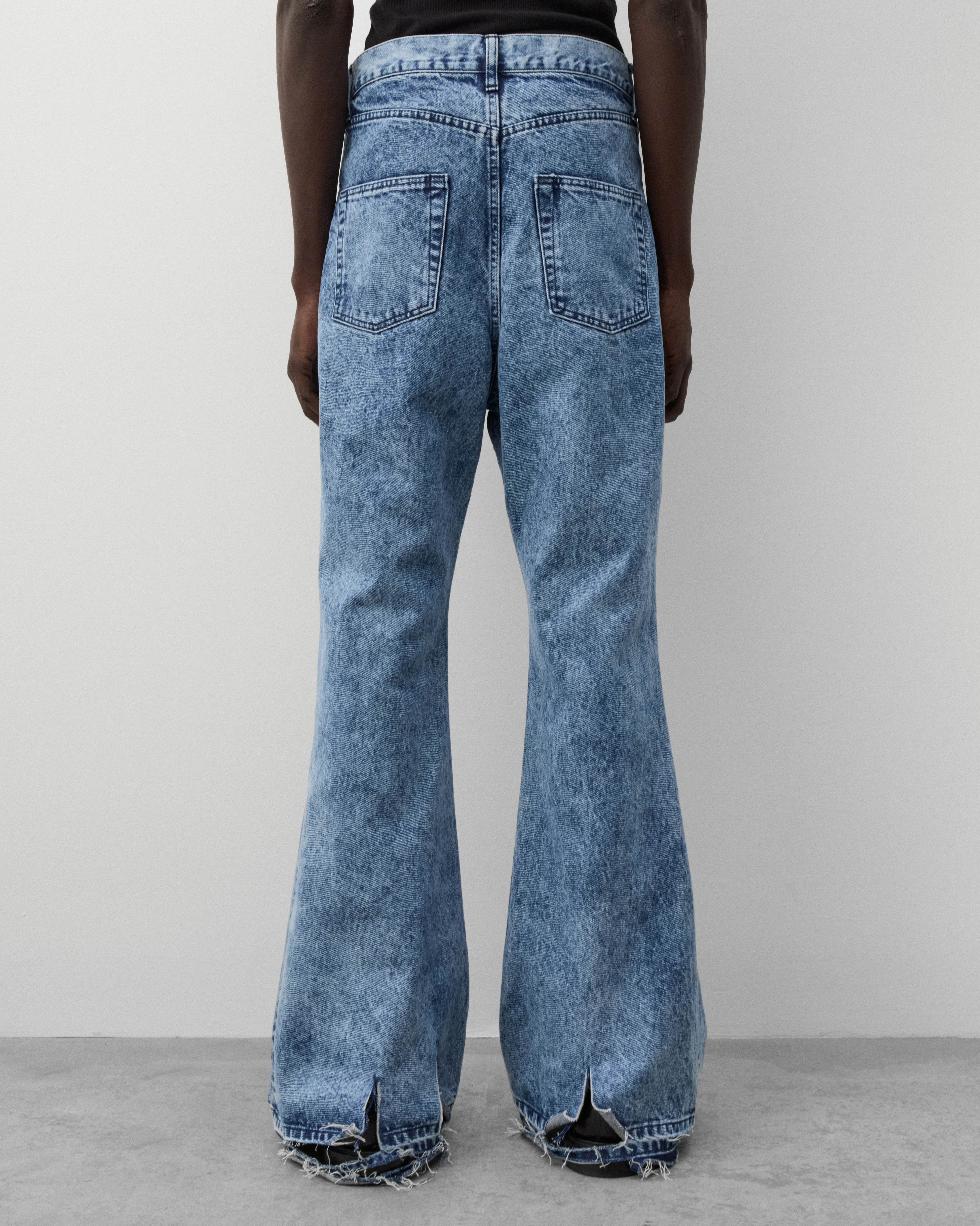 Junya Watanabe Man - Men's Flared Bootcut Jeans - (Indigo)