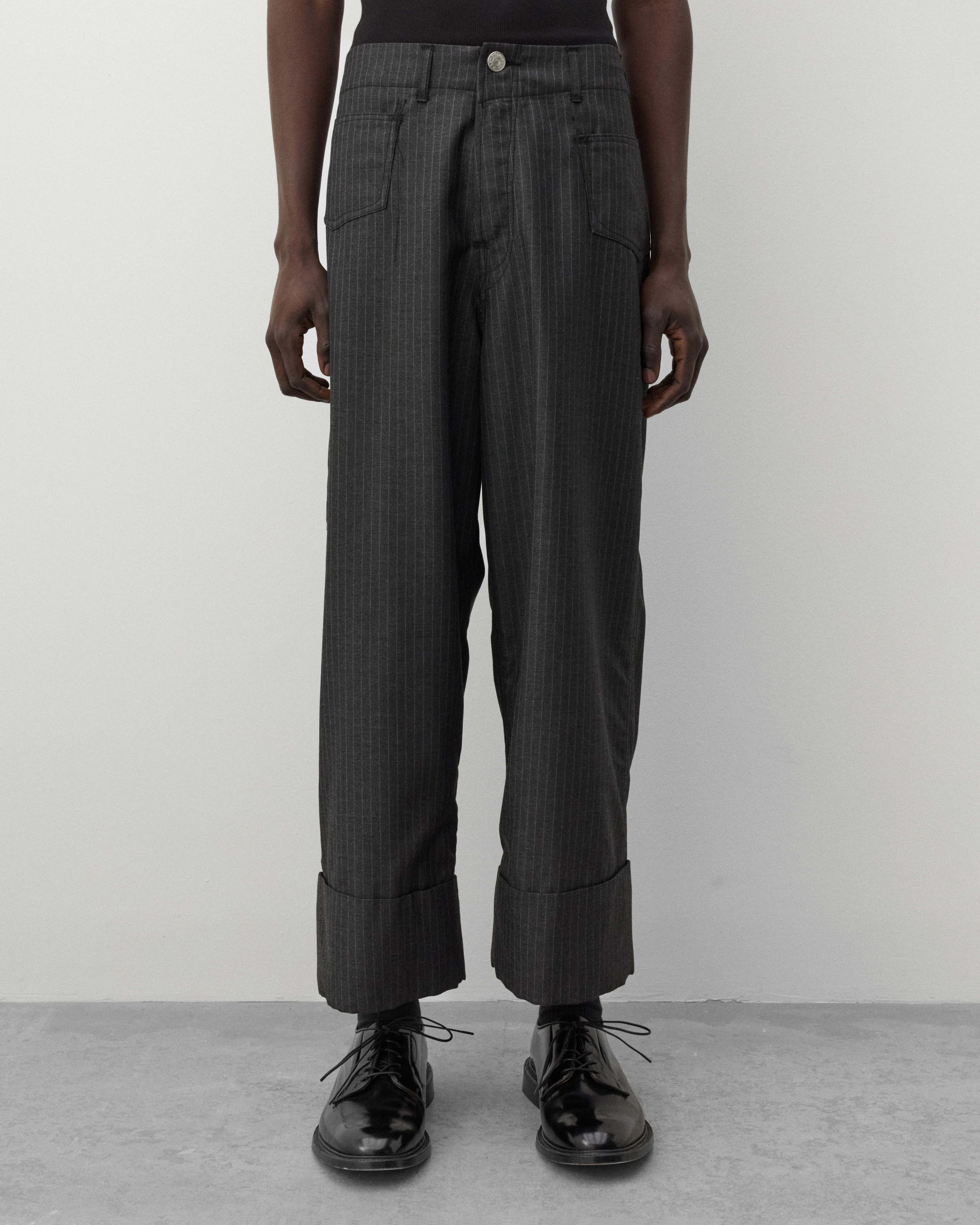 Junya Watanabe Man - Men's Levi's Pinstripe Trousers - (Charcoal)