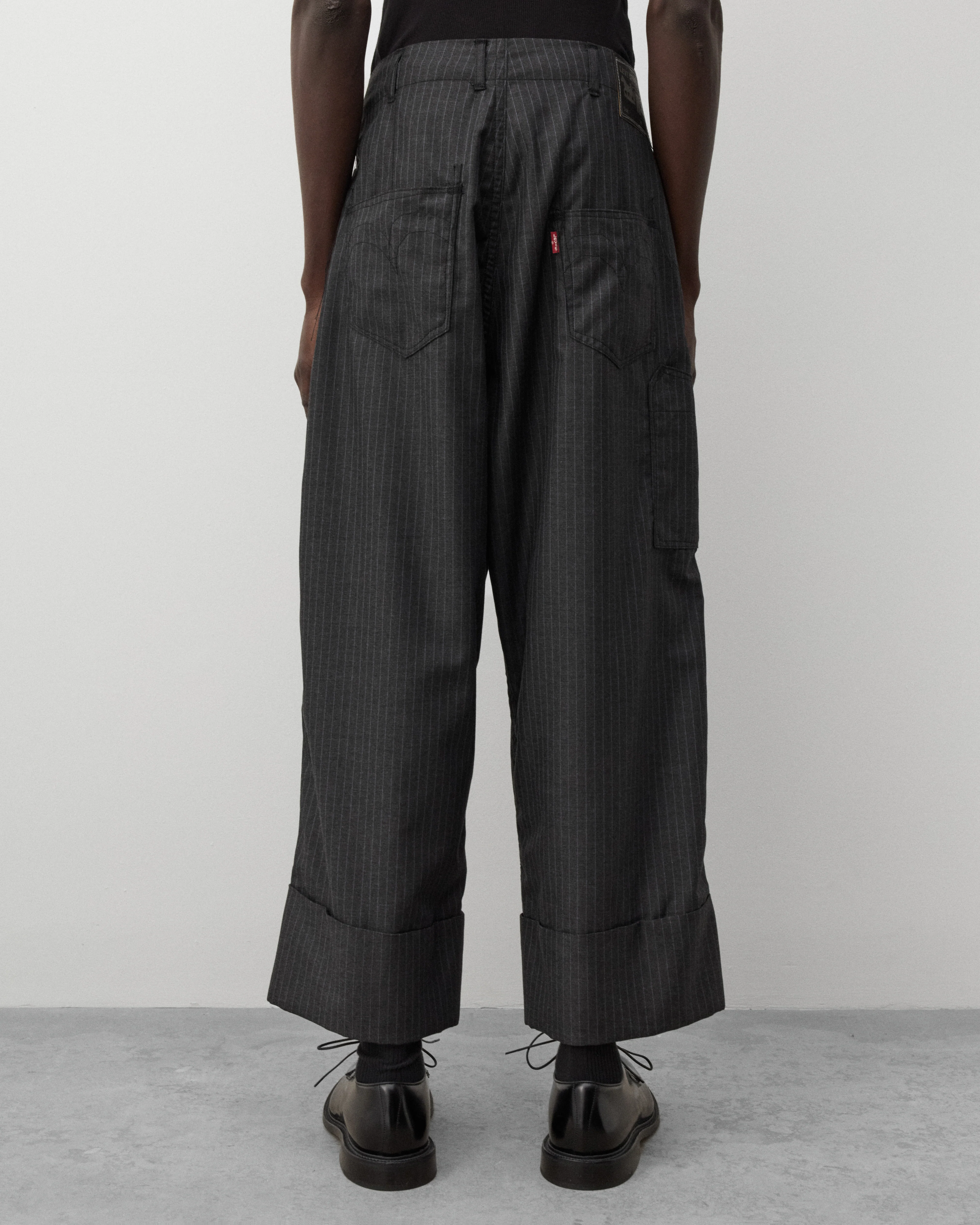 Junya Watanabe Man - Men's Levi's Pinstripe Trousers - (Charcoal)