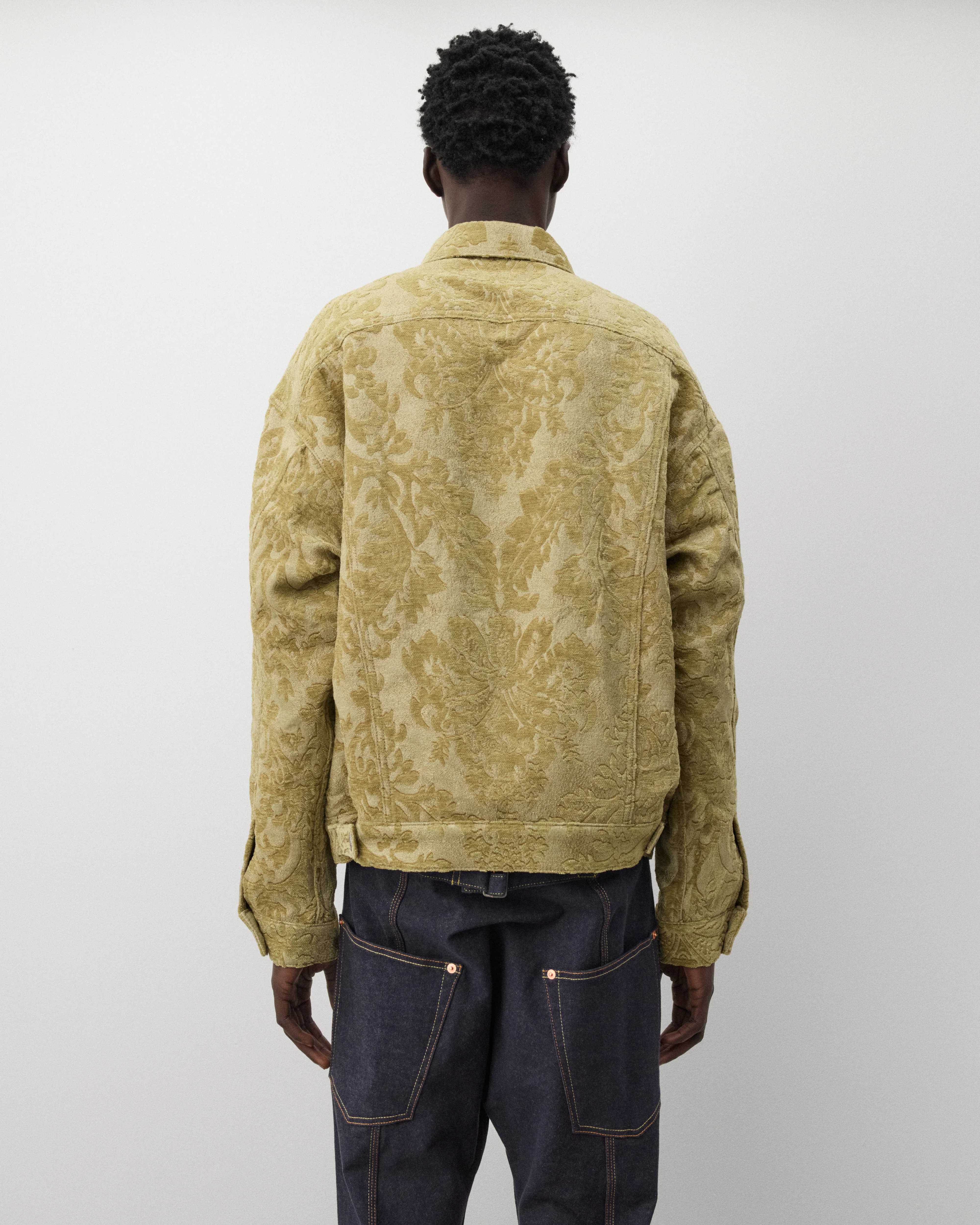 Junya Watanabe Man - Men's Levi's Jacquard Floral Jacket - (Beige)