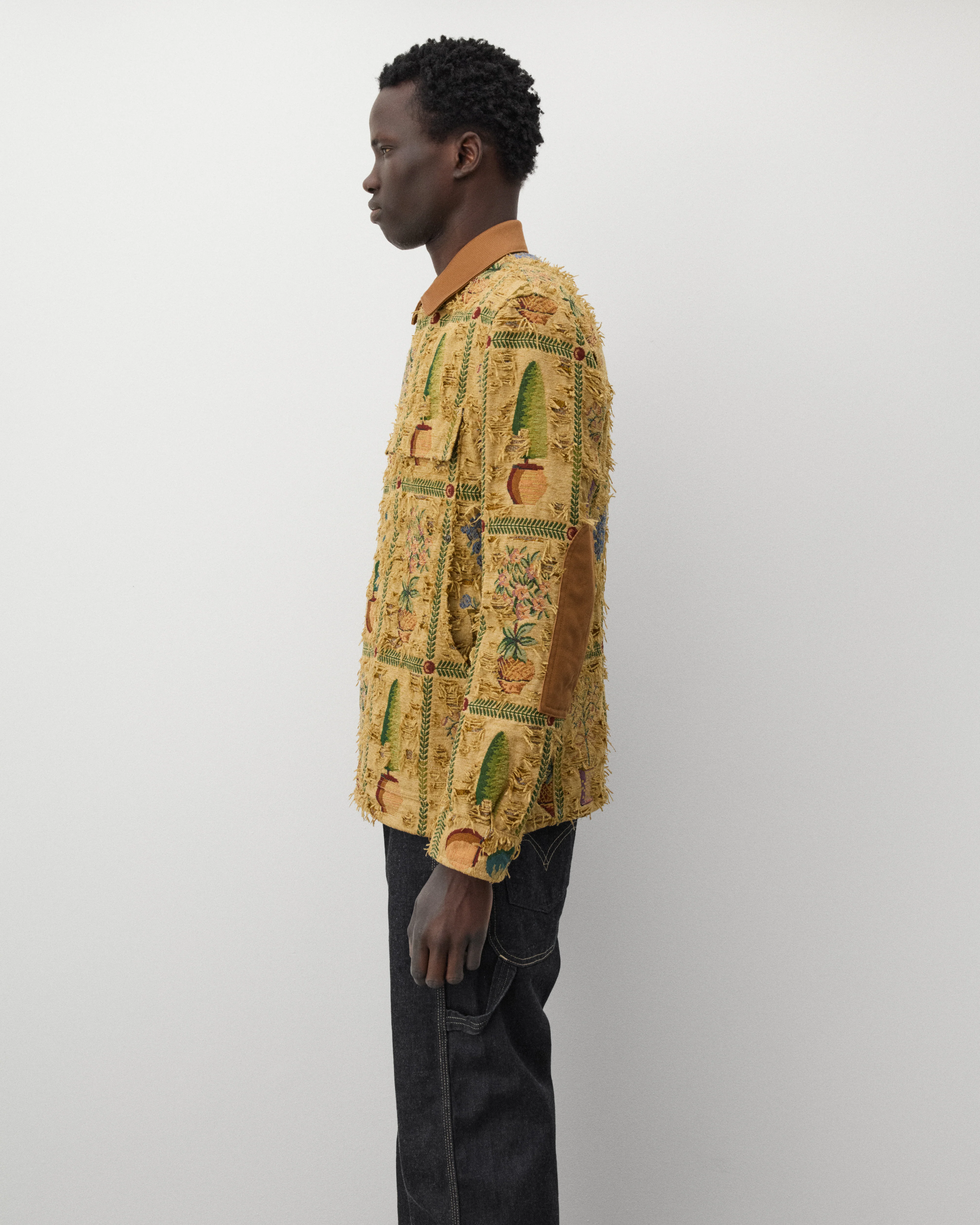 Junya Watanabe Man - Men's Plant Pot Tapestry Jacket - (Brown)