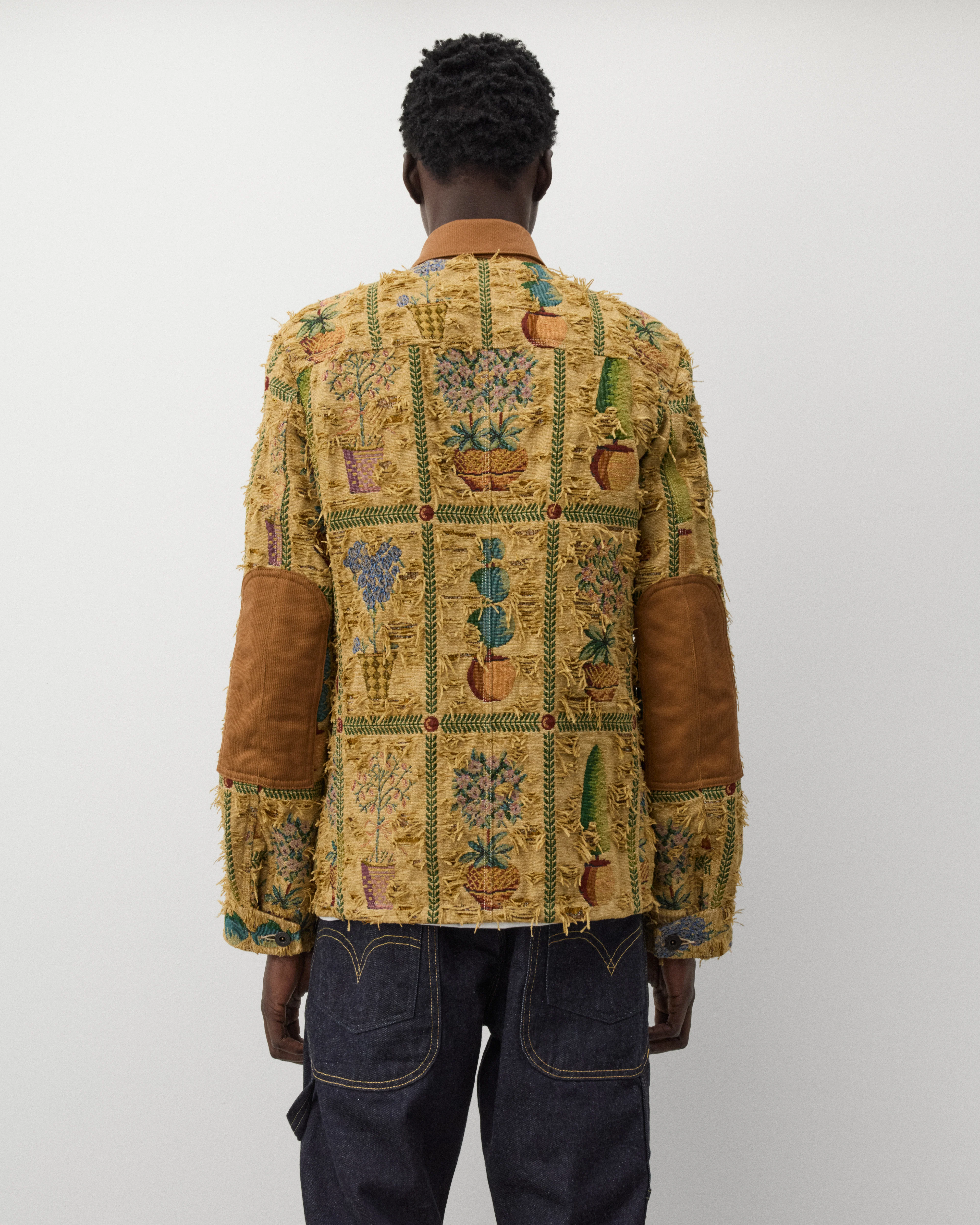 Junya Watanabe Man - Men's Plant Pot Tapestry Jacket - (Brown)