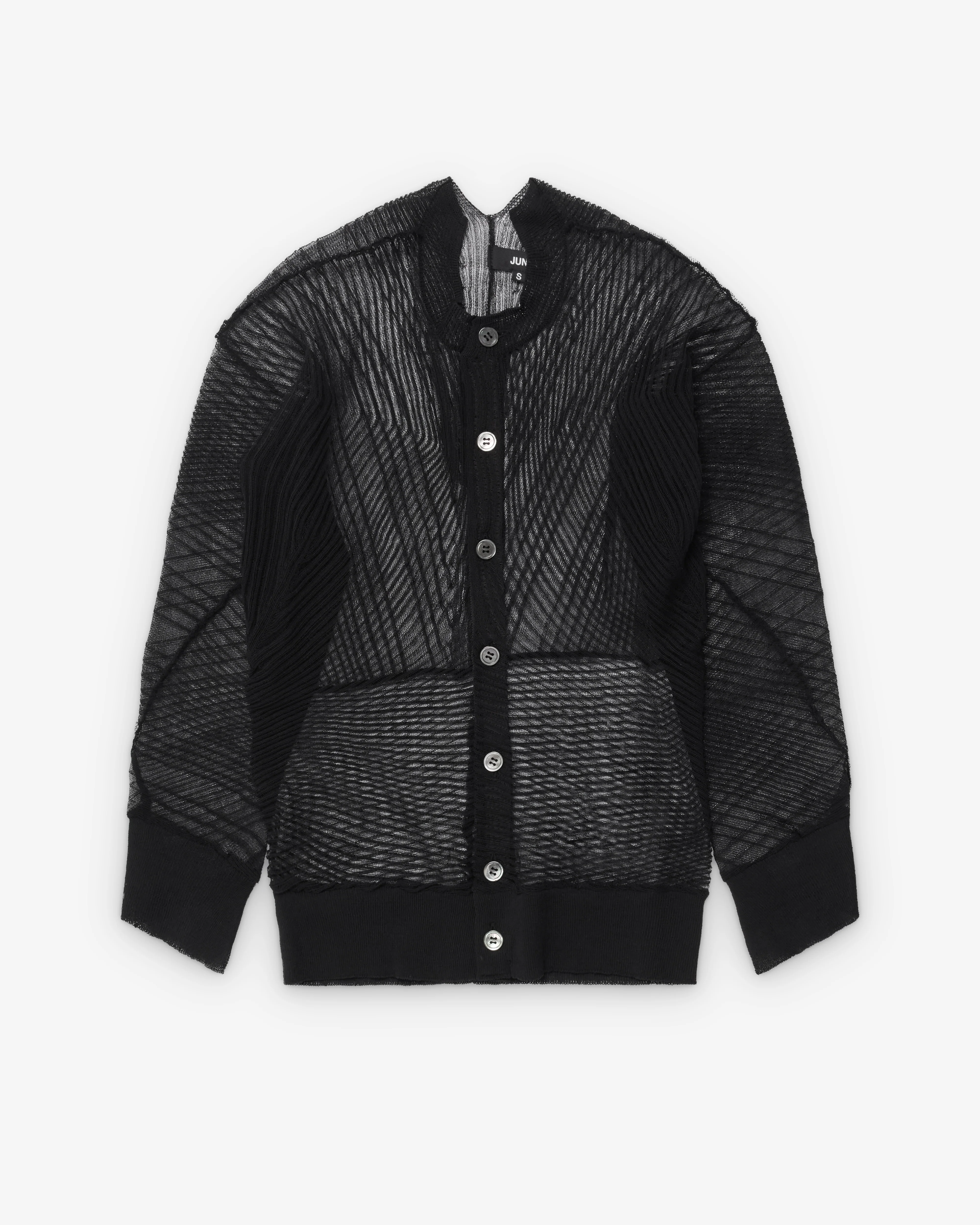 Junya Watanabe - Women's Mesh Cardigan - (Black)