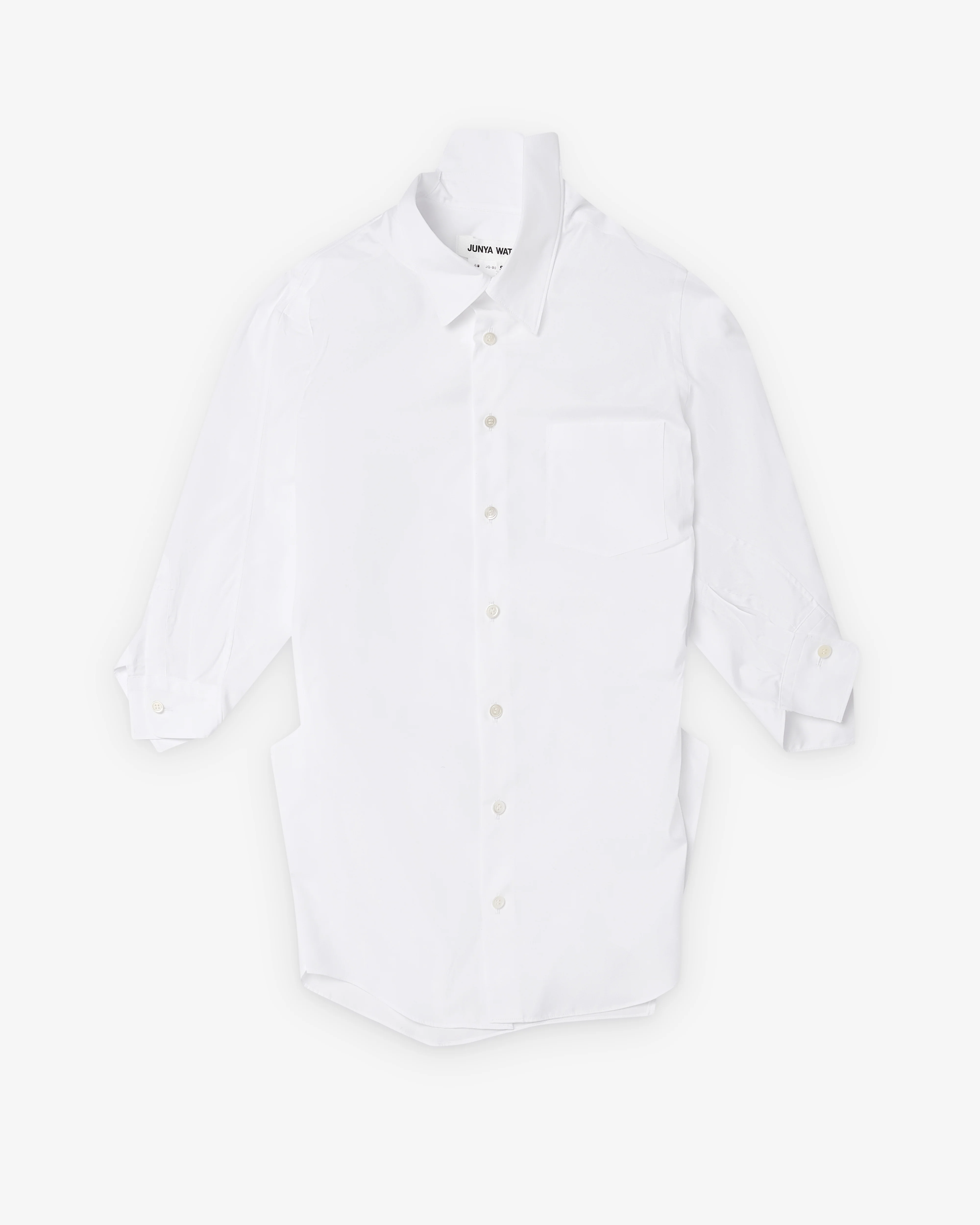 Junya Watanabe - Women's Asymmetric Shirt Blouse - (White)