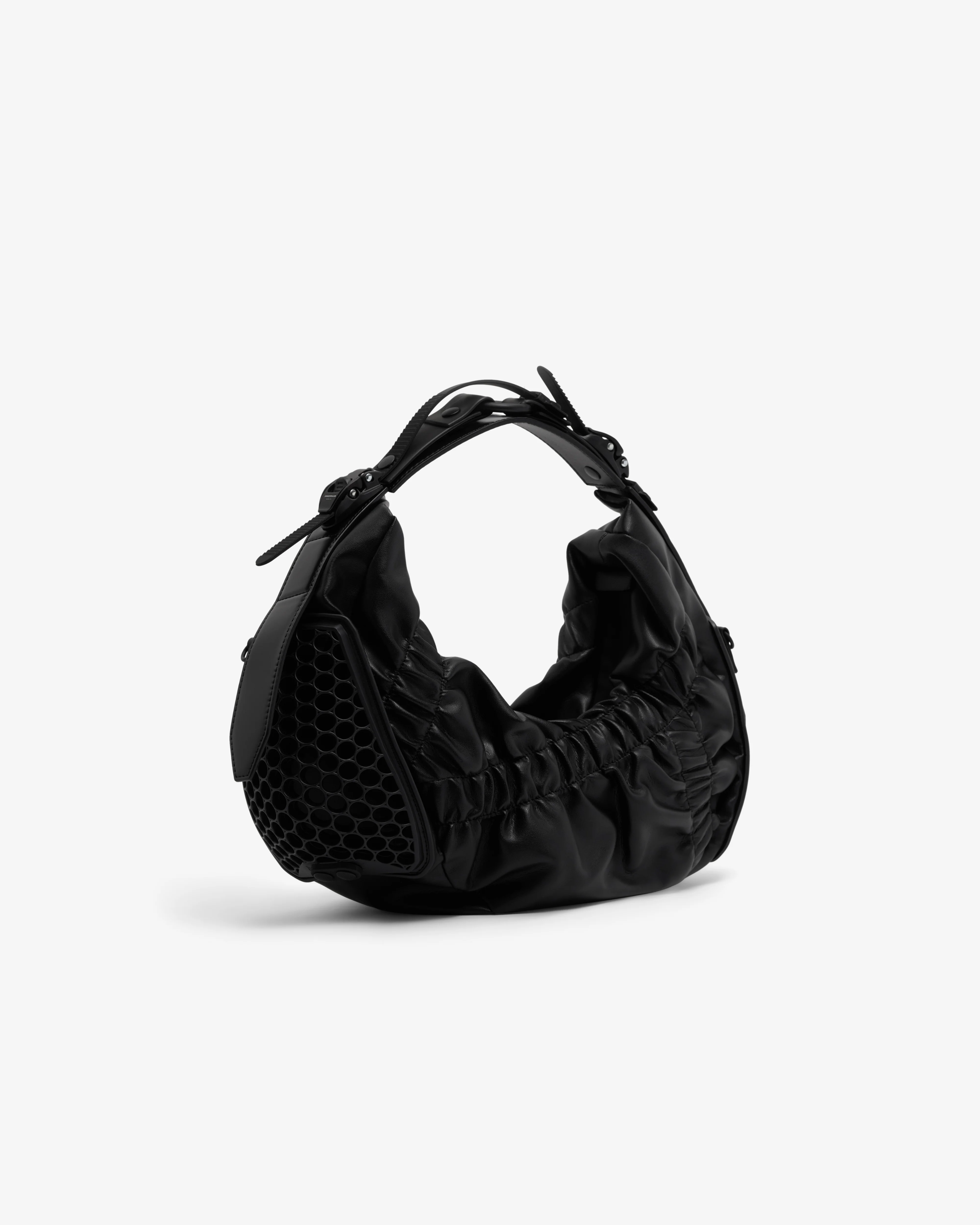 Junya Watanabe - Women's Innerraum Crunch Shoulder Bag - (Black)