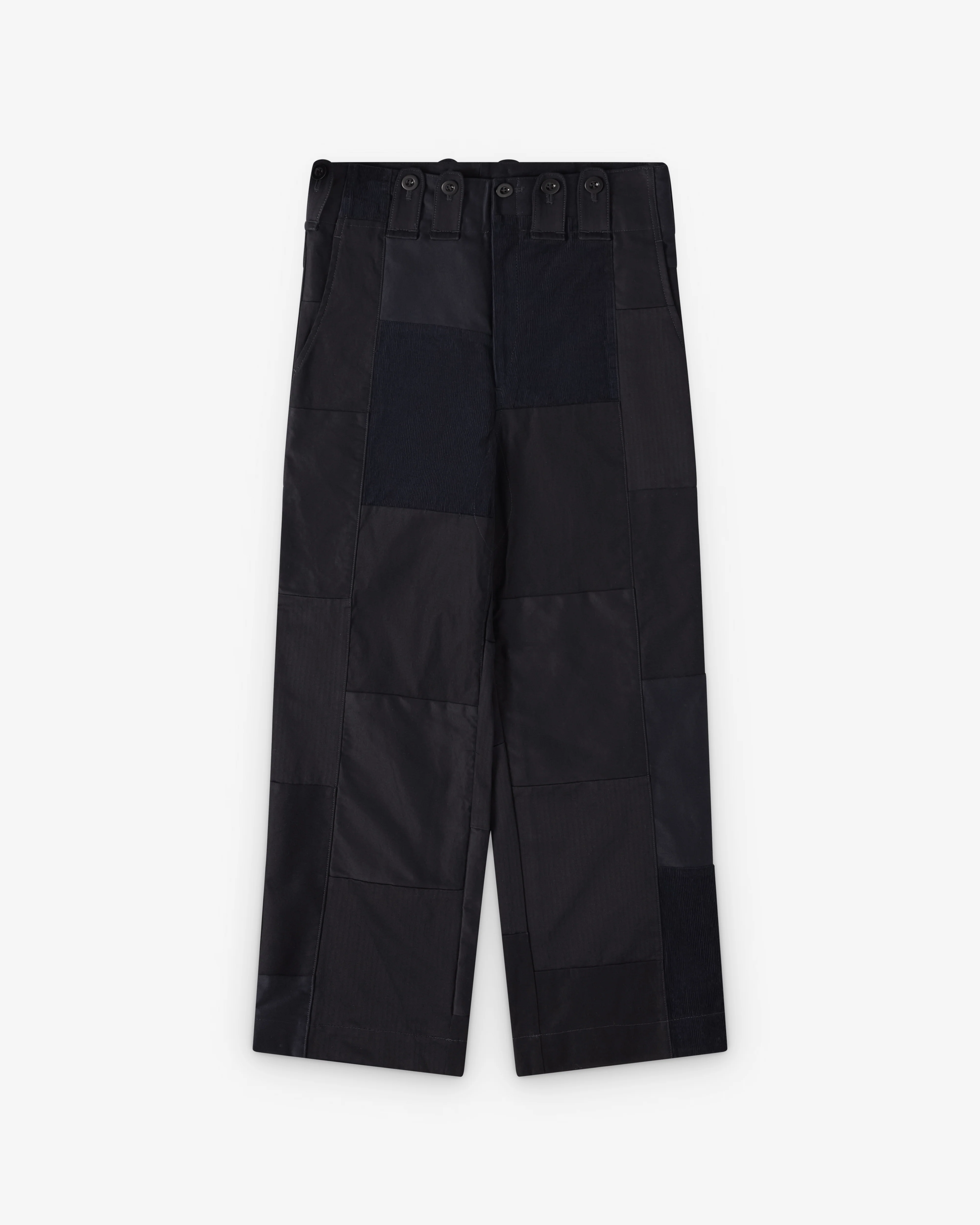 Junya Watanabe MAN - Men's Patchwork Trousers - (Black)