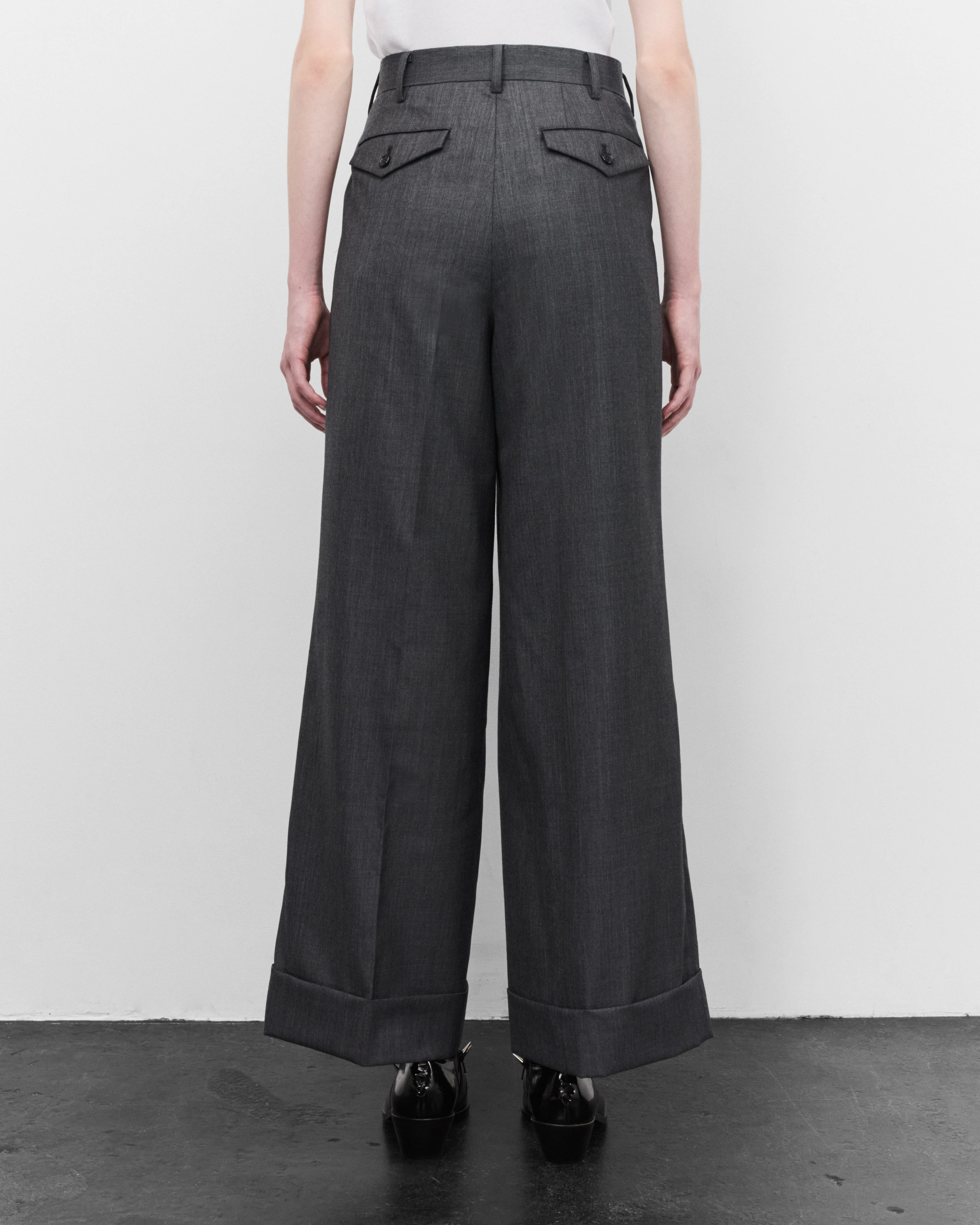 Junya Watanabe - Women's Wool Suit Trousers - (Grey)