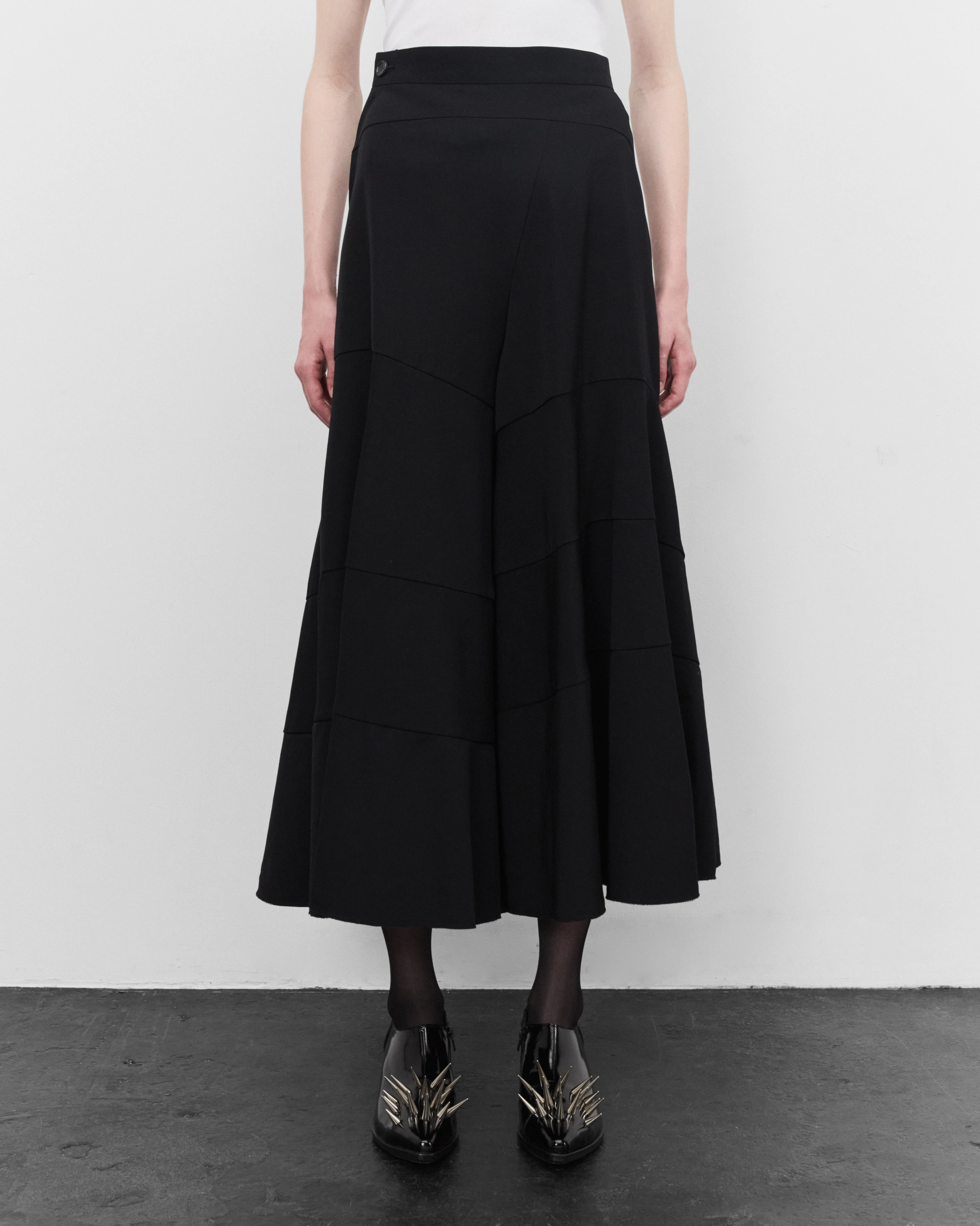Junya Watanabe - Women's High Waist Panelled Trousers - (Black)