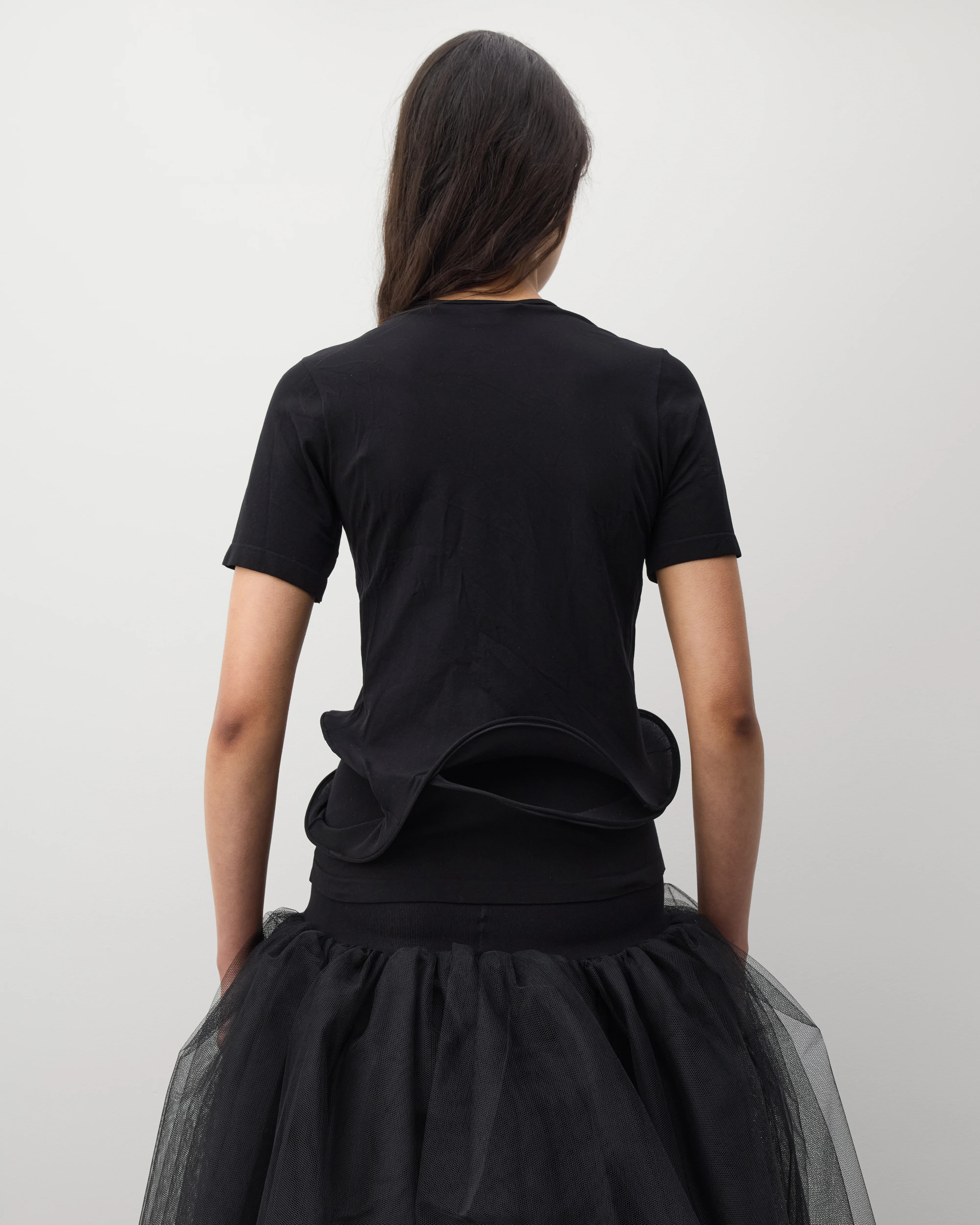 Junya Watanabe - Women's Wire Hem T-Shirt - (Black)