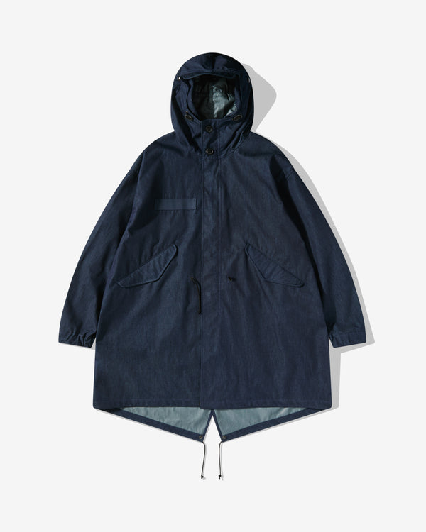 Junya Watanabe MAN - Men
s C.P. Company Cotton Canvas Parka - (Indigo)