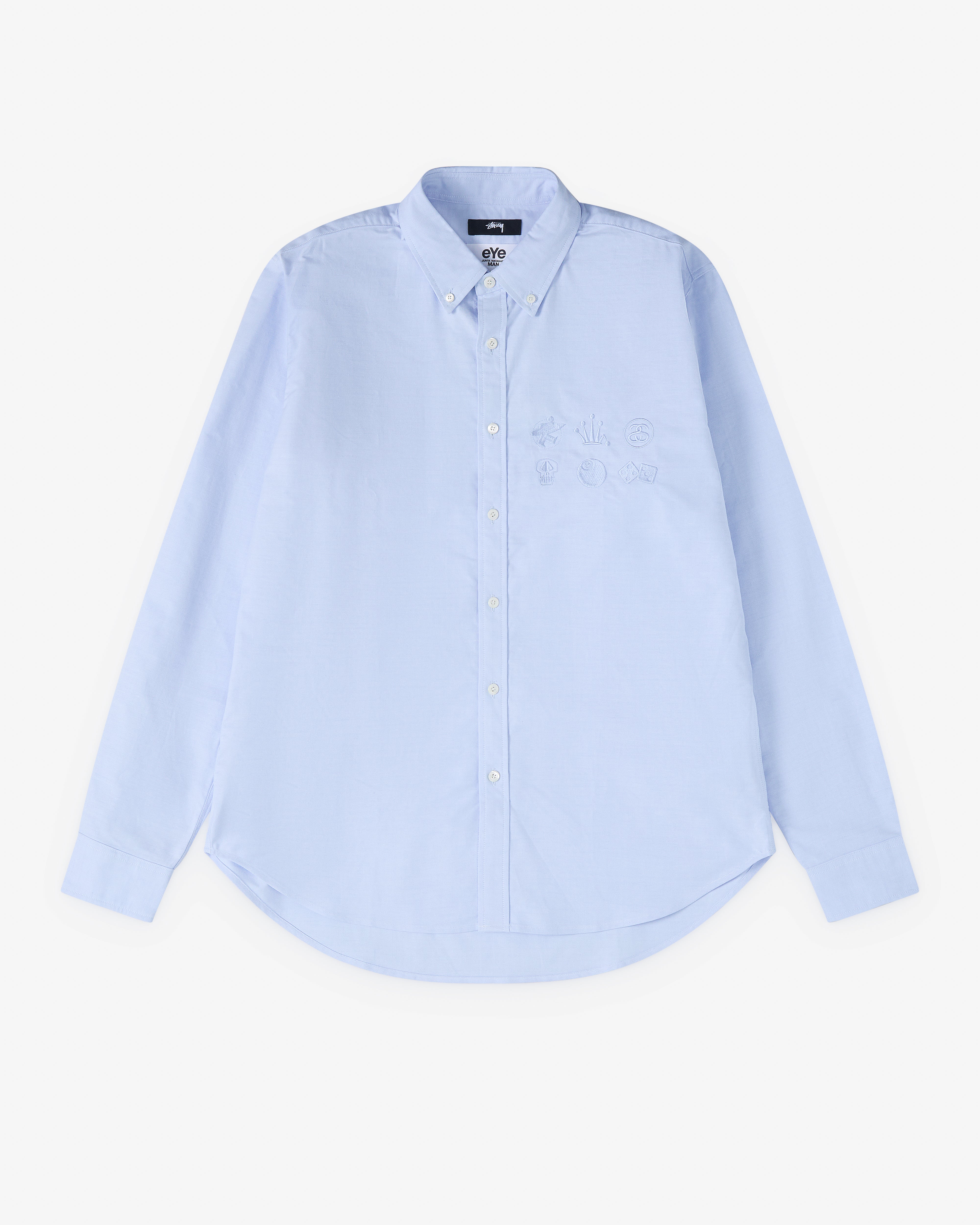 eye Junya Watanabe Man - Men's Stüssy Oxford Shirt - (Sax Blue)