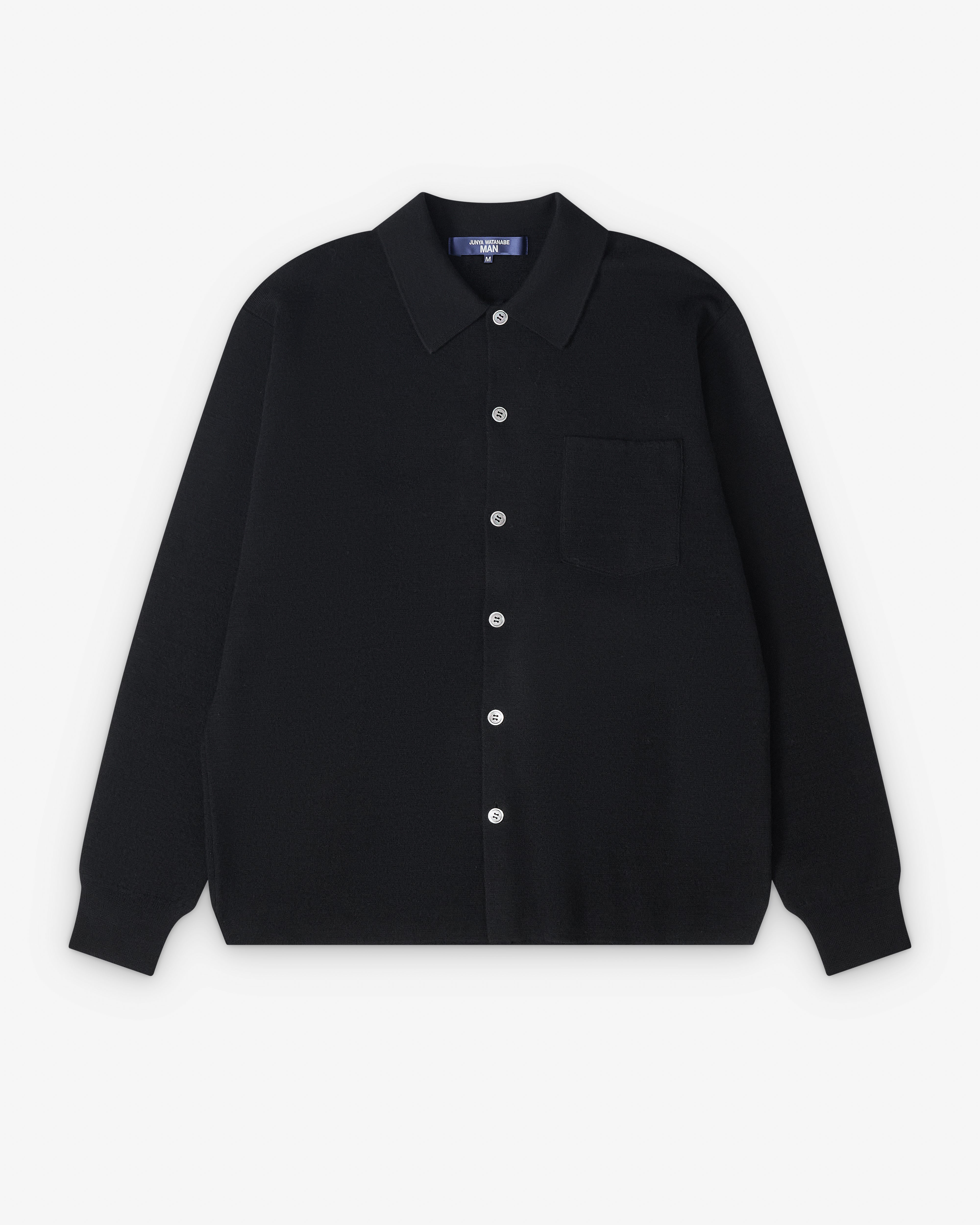 Junya Watanabe Man - Men's Wool Polo - (Black)