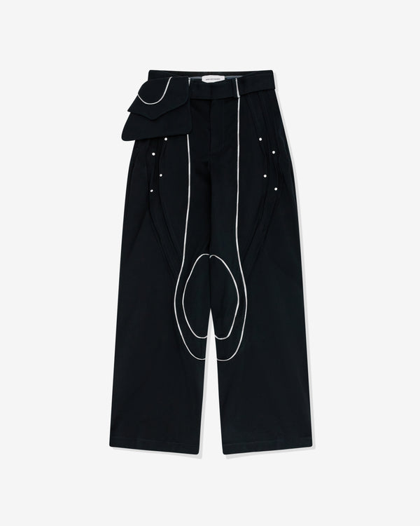 Kiko Kostadinov - Men
s Chalice Trouser - (Raven Black)