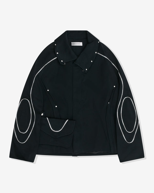 Kiko Kostadinov - Men
s Chalice Jacket W Bag - (Raven Black)