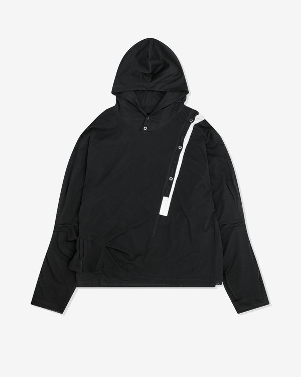 Kiko Kostadinov - Men
s Inex Hooded Top - (Black)