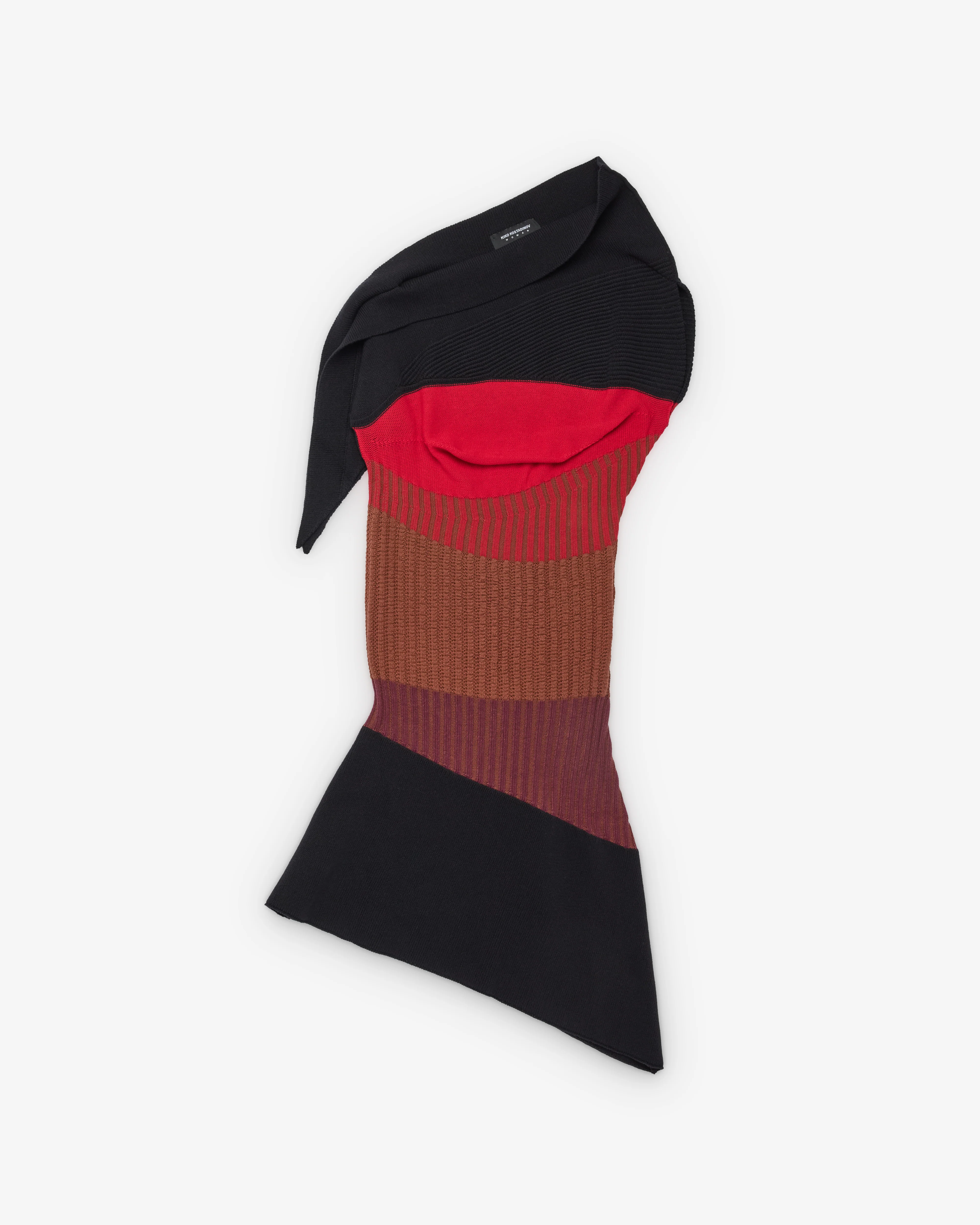 Kiko Kostadinov - Women's Lemoyne Knitted Dress - (Black/Red)