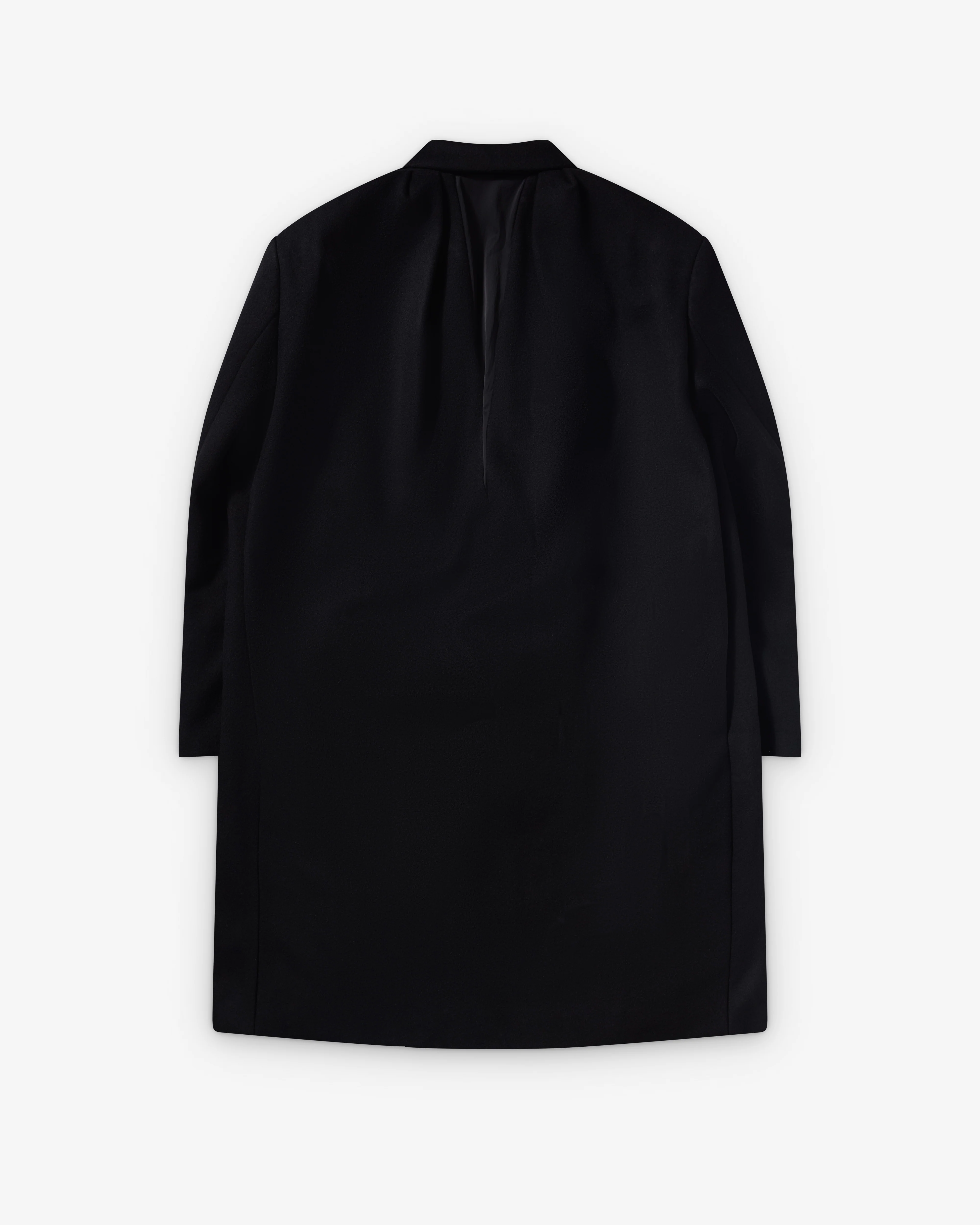 Kiko Kostadinov - Men's Epelde Overcoat - (Deep Black)
