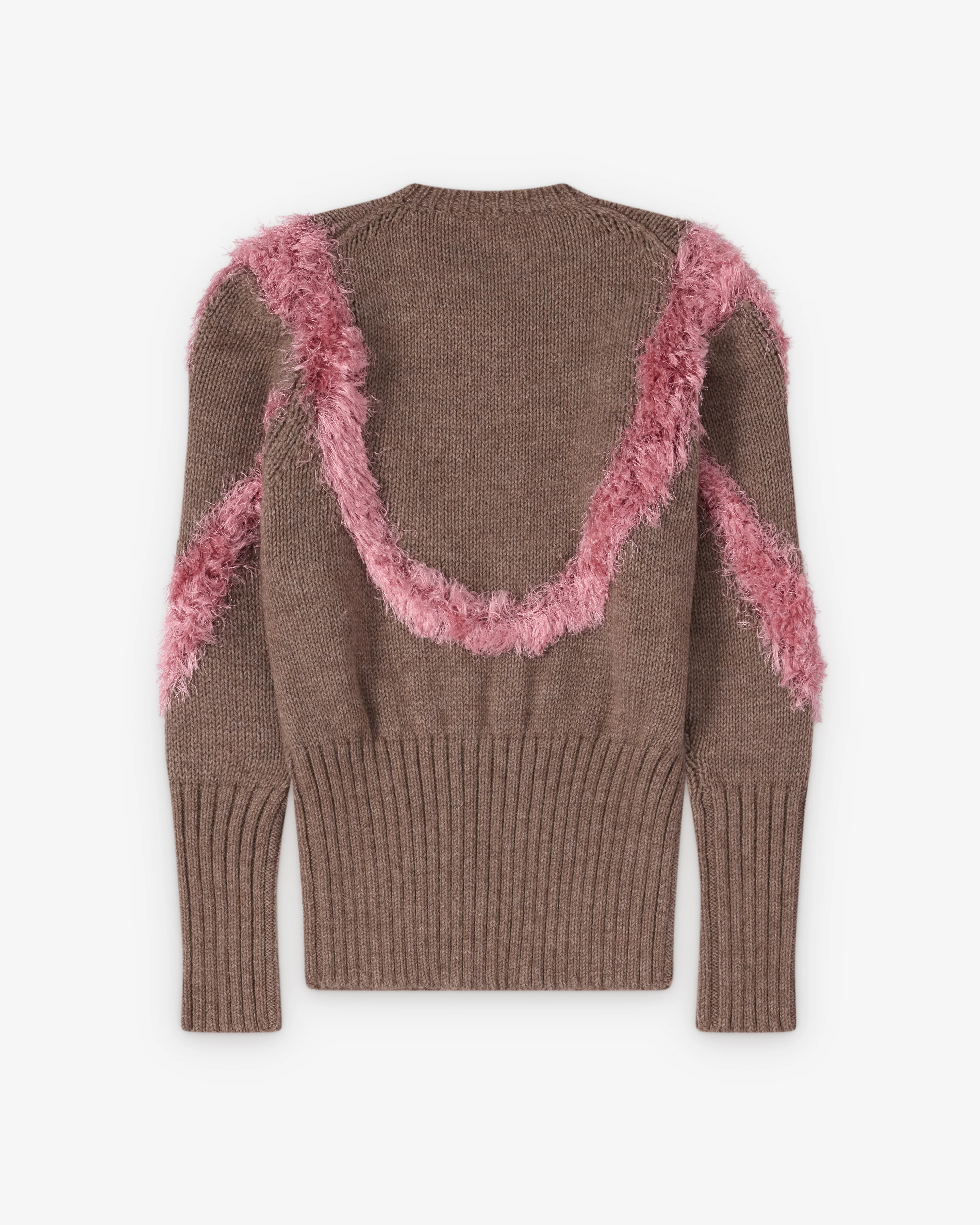 Kiko Kostadinov - Women's Macaw Jumper - (Dove Brown)