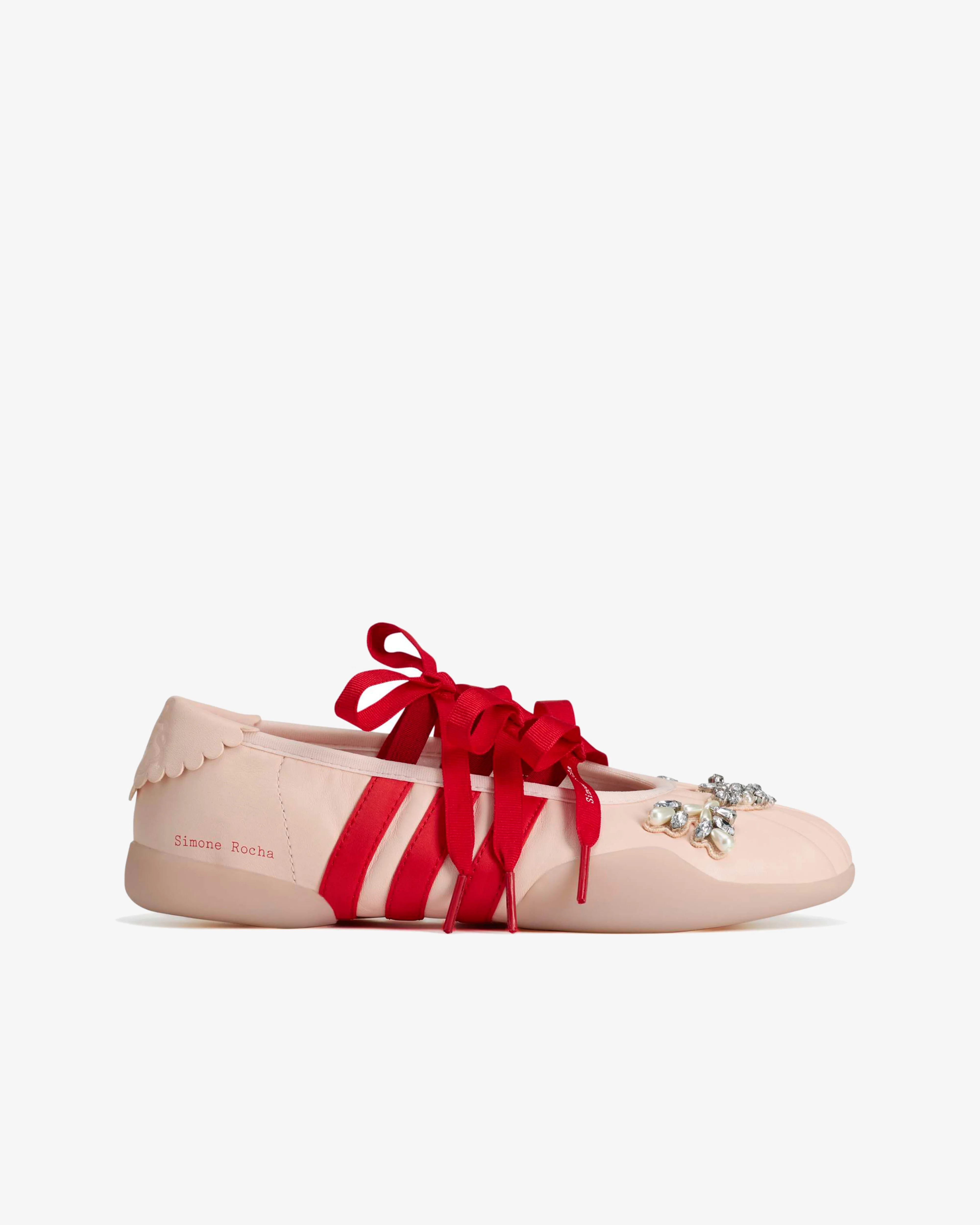 Adidas - Women's Simone Rocha Taekwondo Ballerina - (Pink Tint/Better Scarlet)
