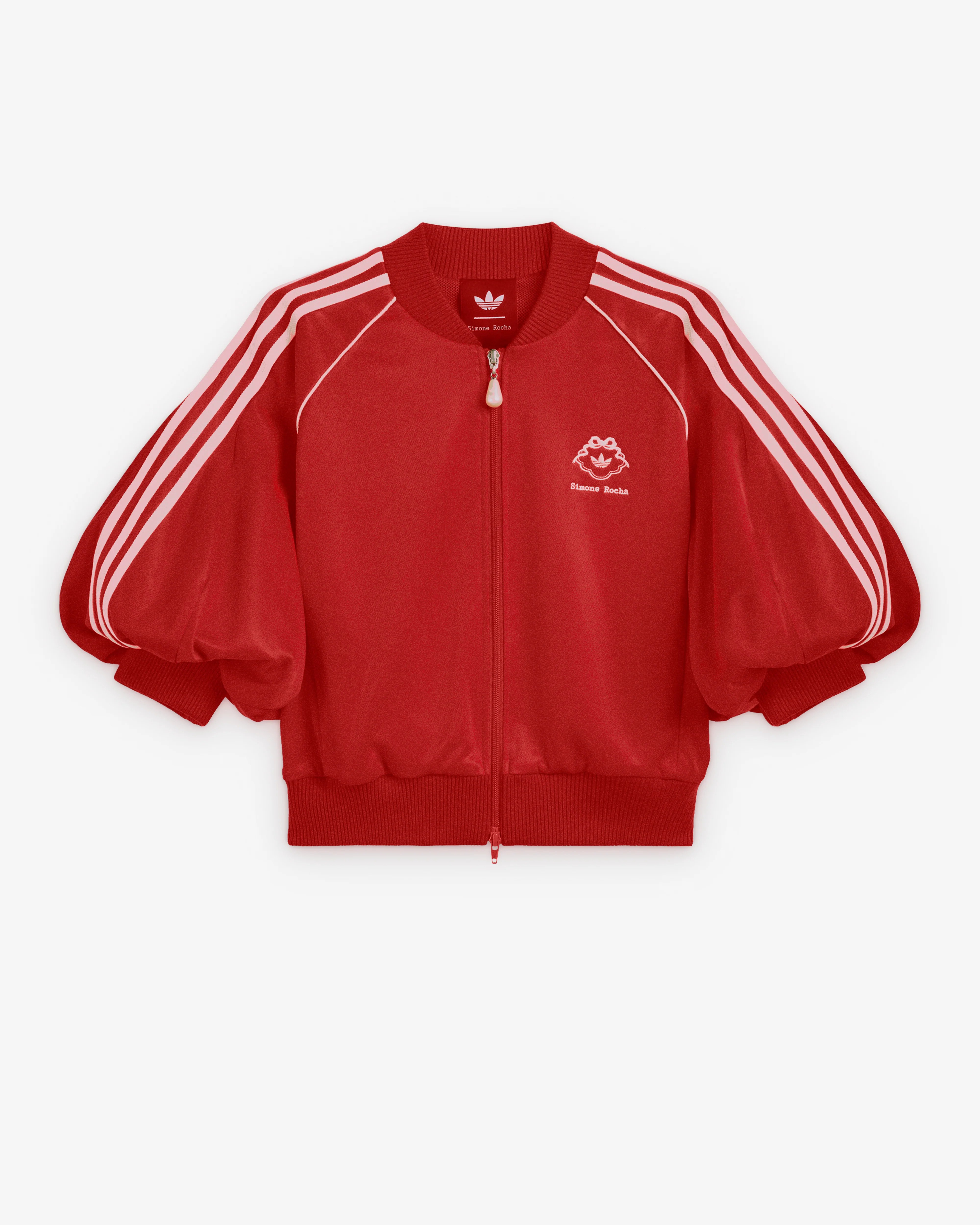 Adidas - Women's Simone Rocha Superstar Track Top - (Scarlet Red)