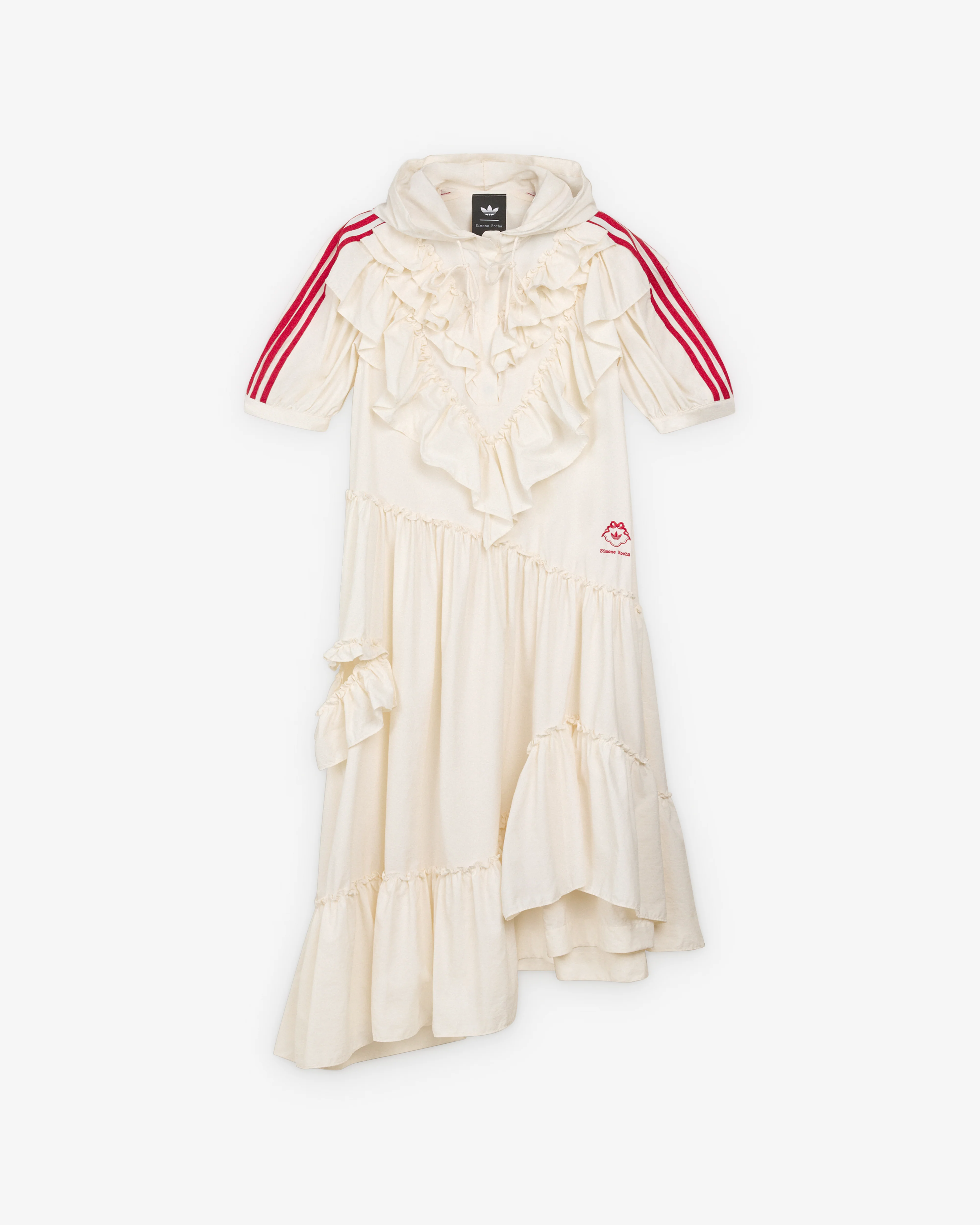 Adidas - Women's Simone Rocha Frill Dress - (Chalk White)