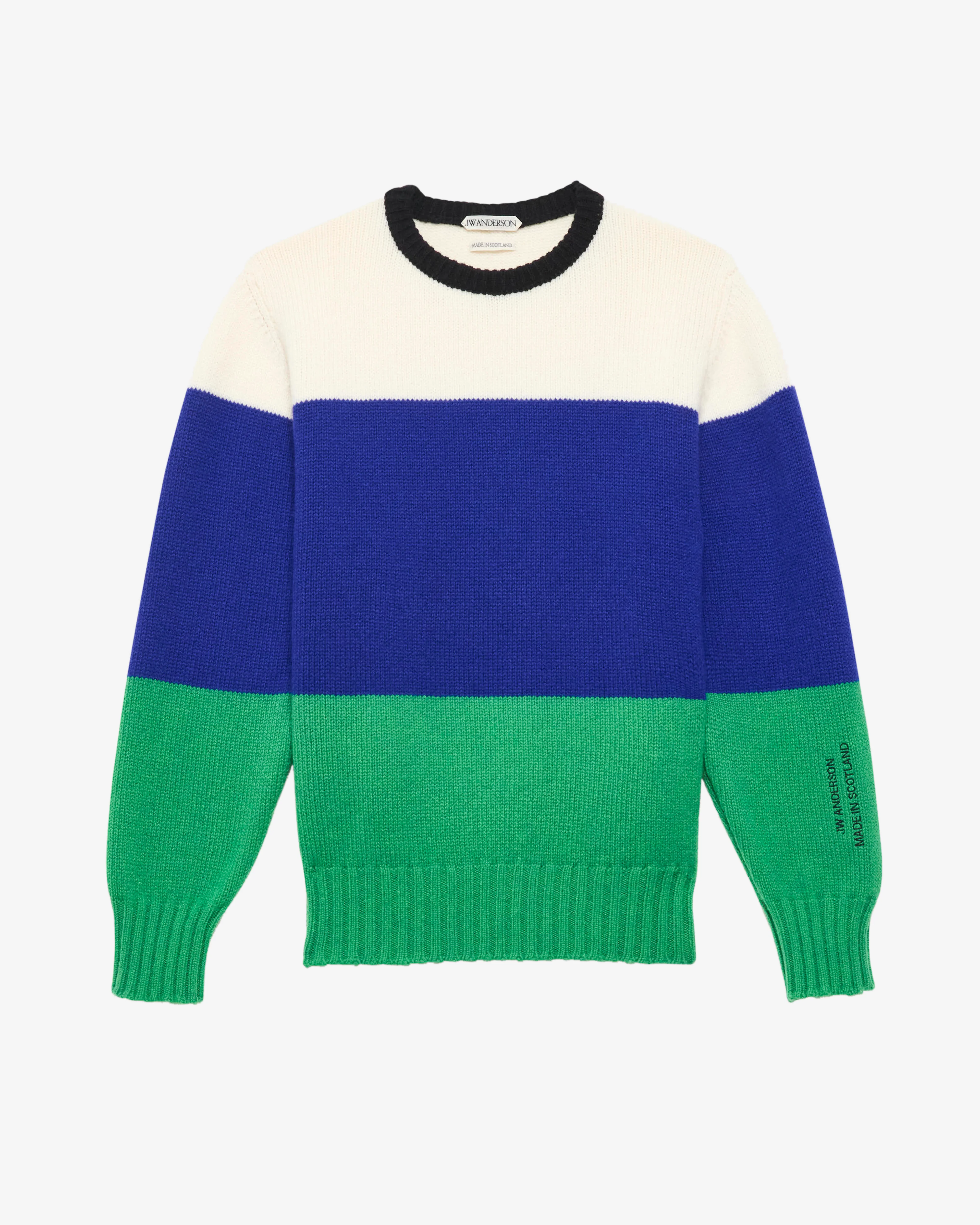 JW Anderson - Men's Stripe Jumper - (Royal Blue)