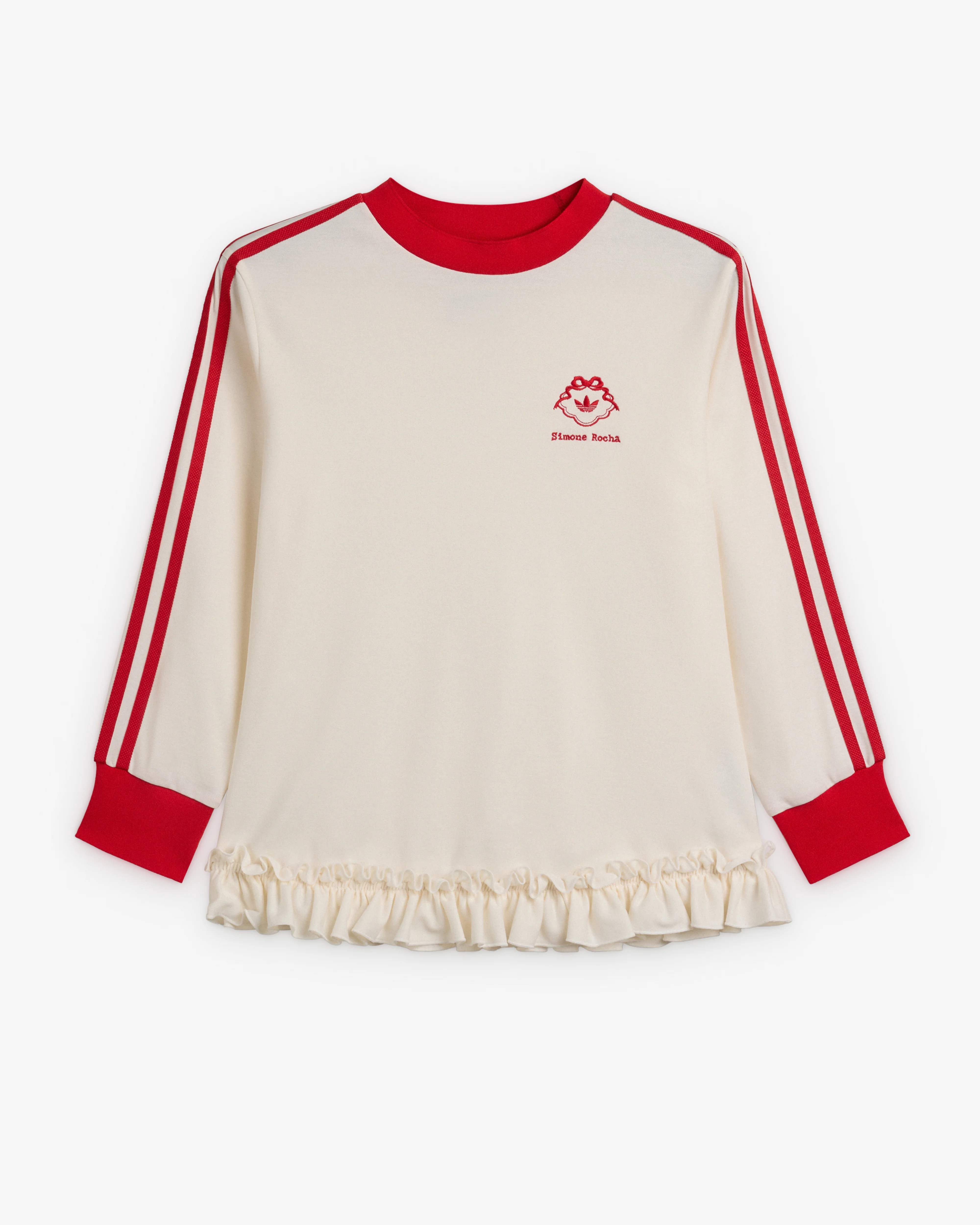 Adidas - Women's Simone Rocha Long Sleeve Top - (Chalk White)
