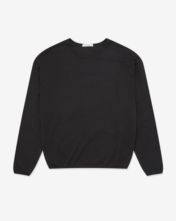 Lemaire - Men
s Long Sleeve Relaxed T-Shirt - (Charcoal)