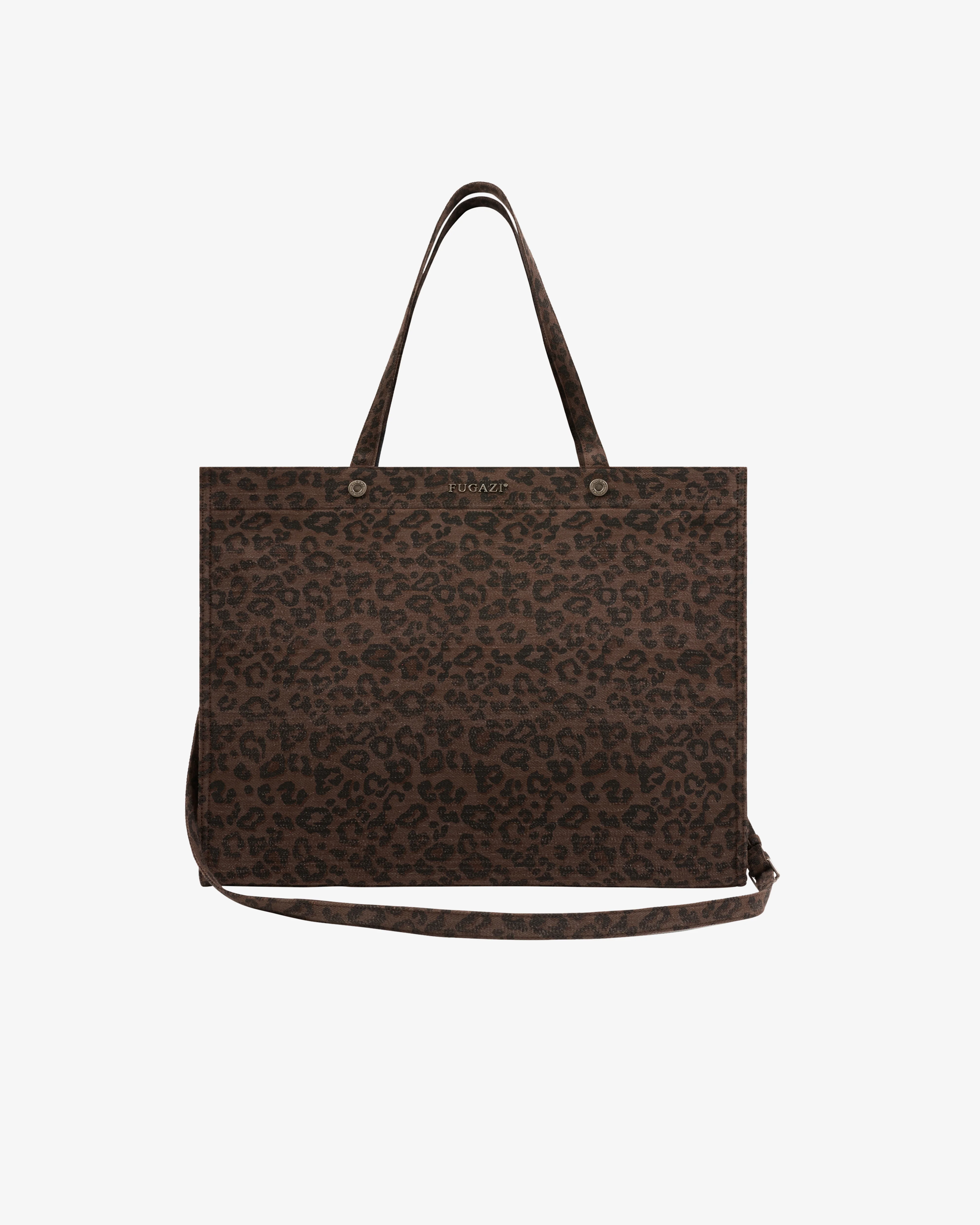 Fugazi - Men’s Textured Weekender Bag - (Leopard)