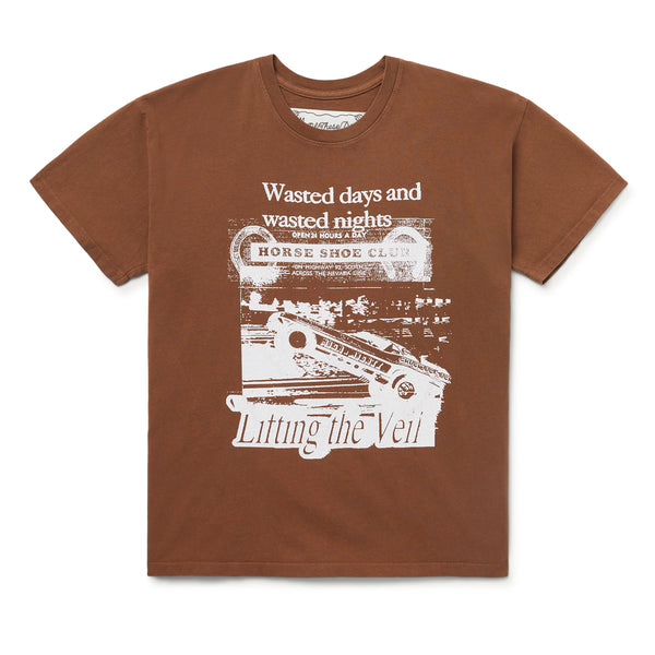 One of These Days - Men
s Lifting the Veil T-Shirt - (Brown)