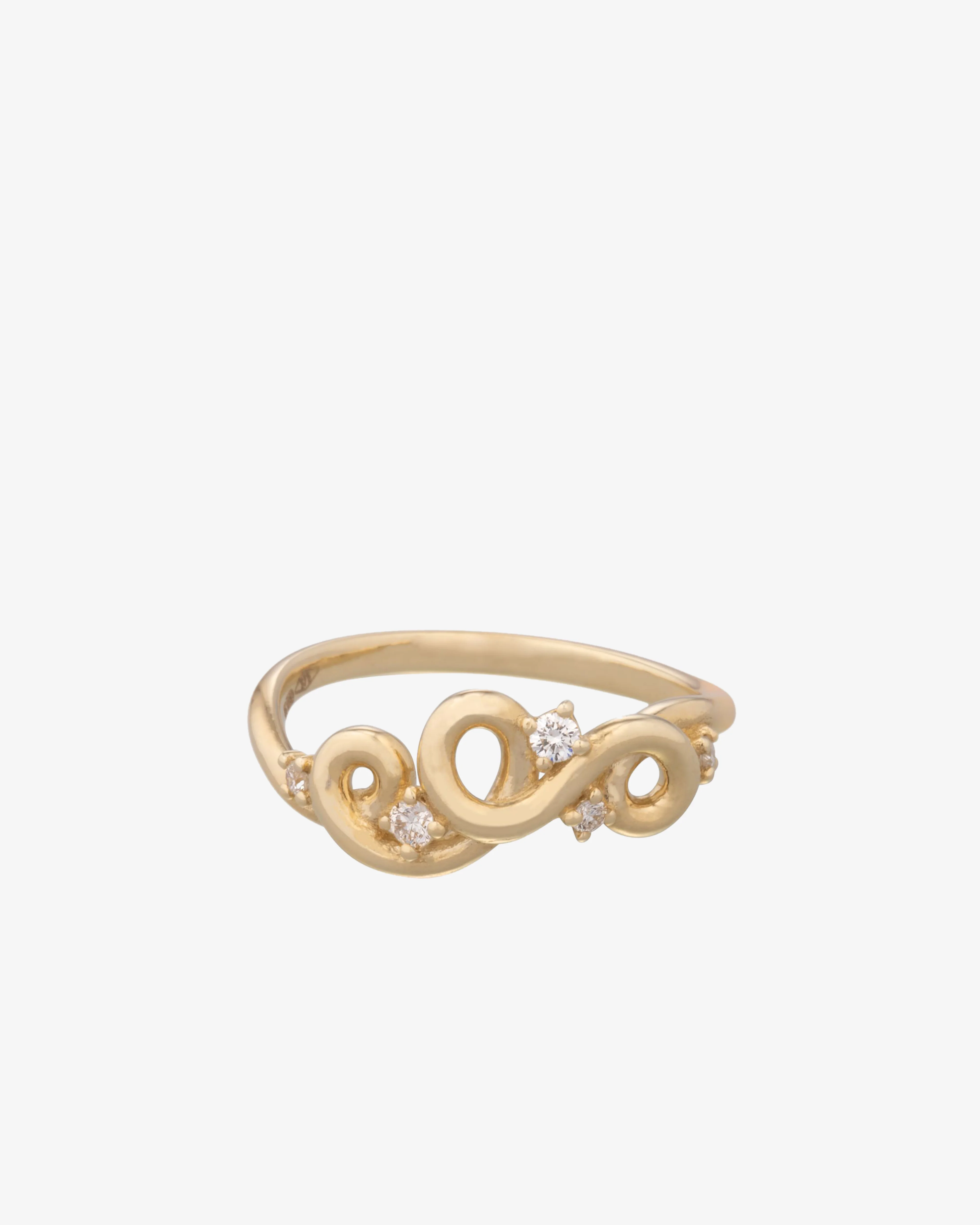 Bea Bongiasca - Women's Loop Ring - (Yellow Gold)