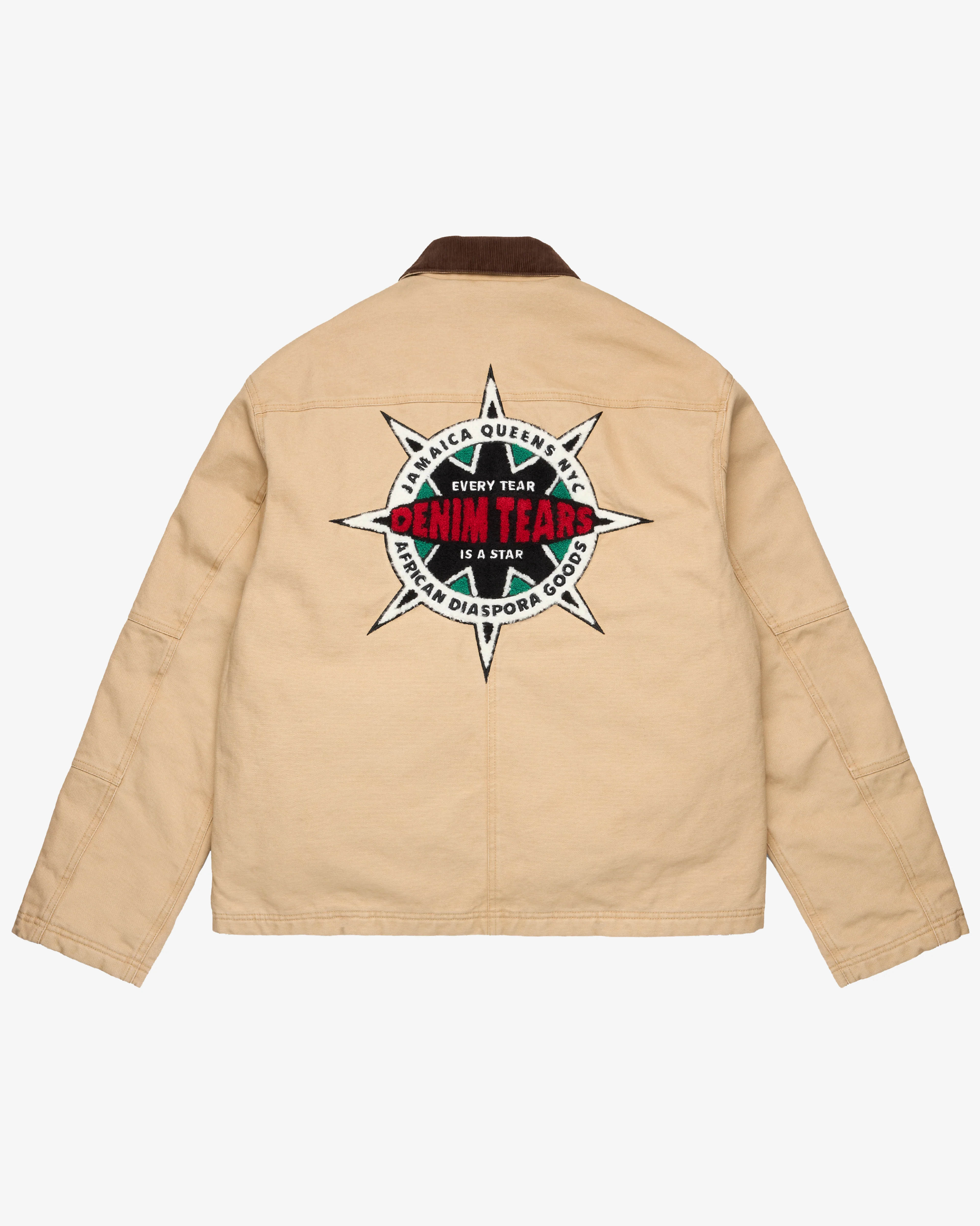 Denim Tears - Men's Liberty Star Workwear Jacket - (Khaki)