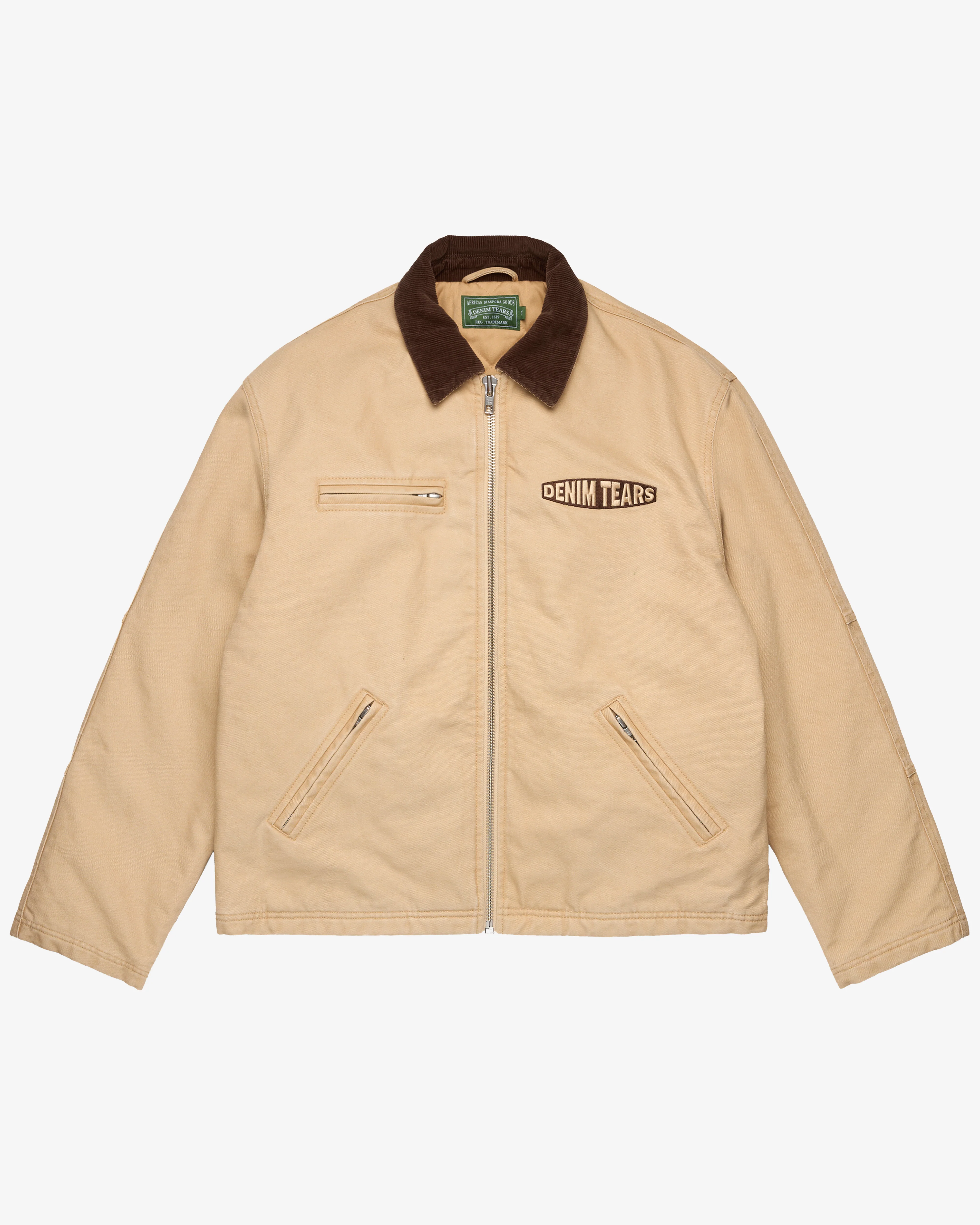 Denim Tears - Men's Liberty Star Workwear Jacket - (Khaki)