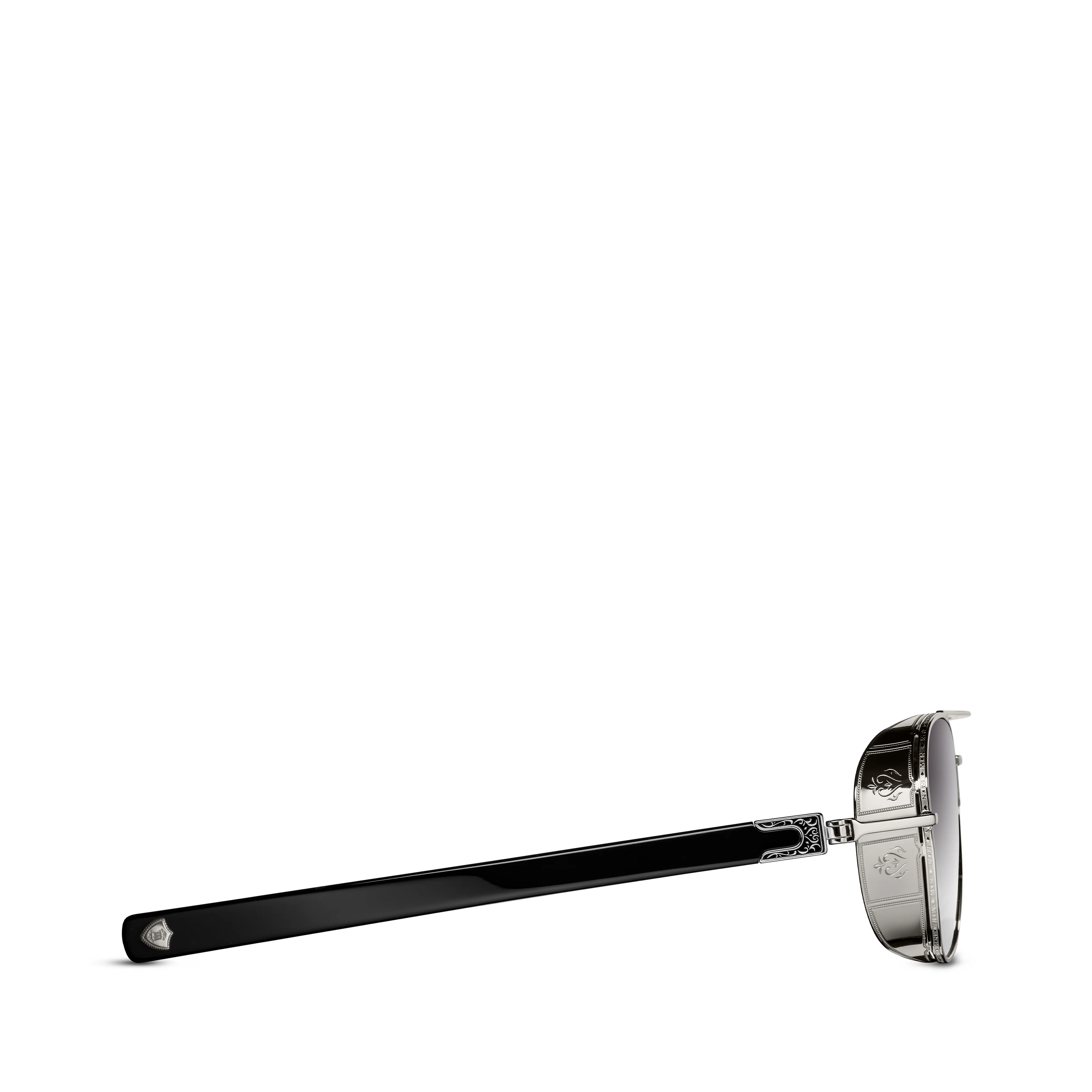 Matsuda - M3115 Grey Gradient Sunglasses - (White/Black)