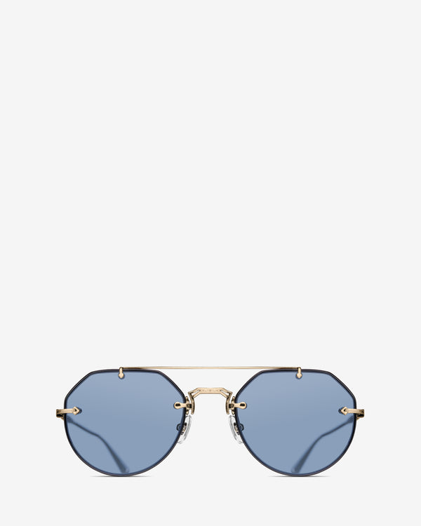 Matsuda - M3121 Cobalt Blue Sunglasses - (Black/Gold)