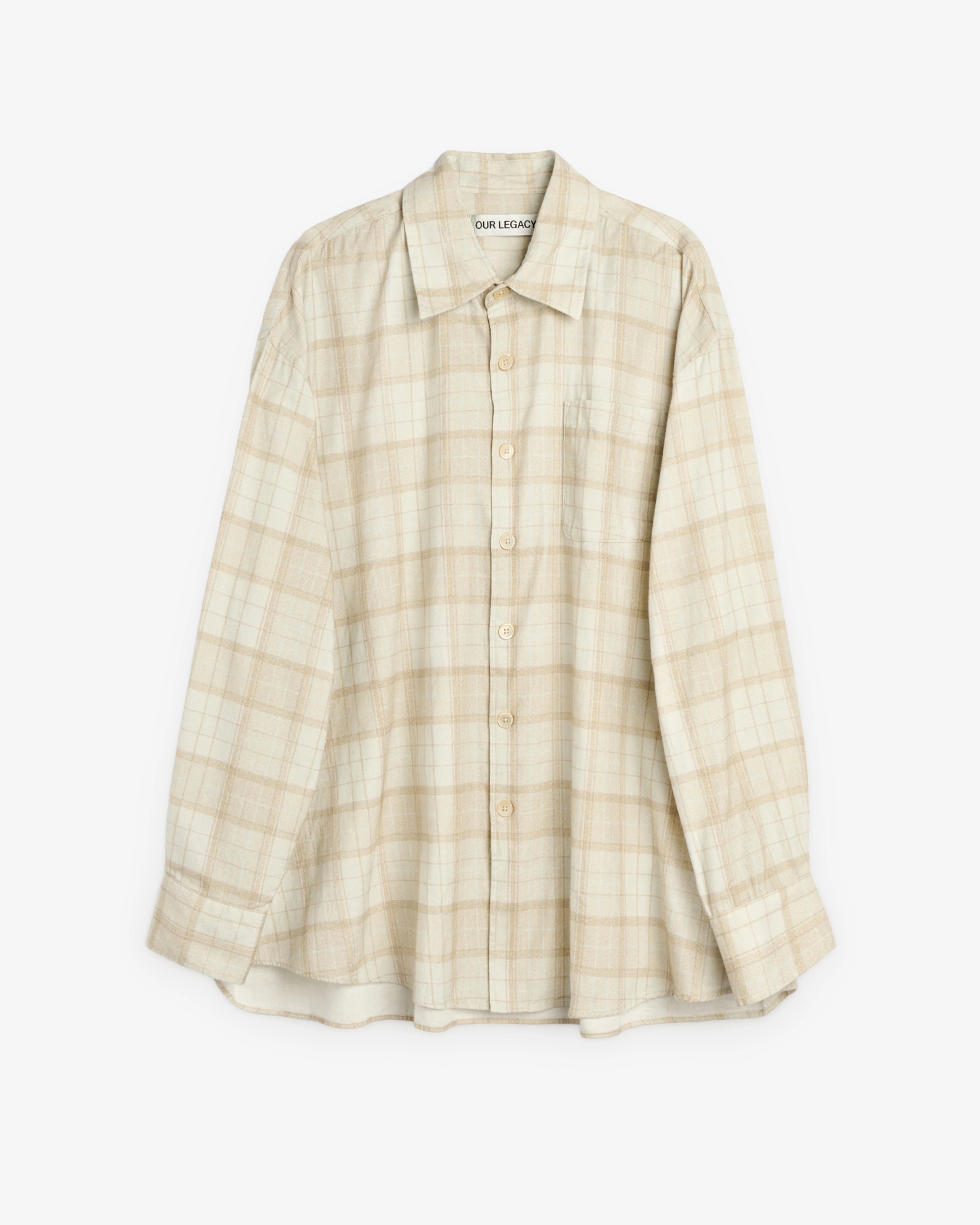 Our Legacy - Men's Borrowed Shirt - (Stella Check)