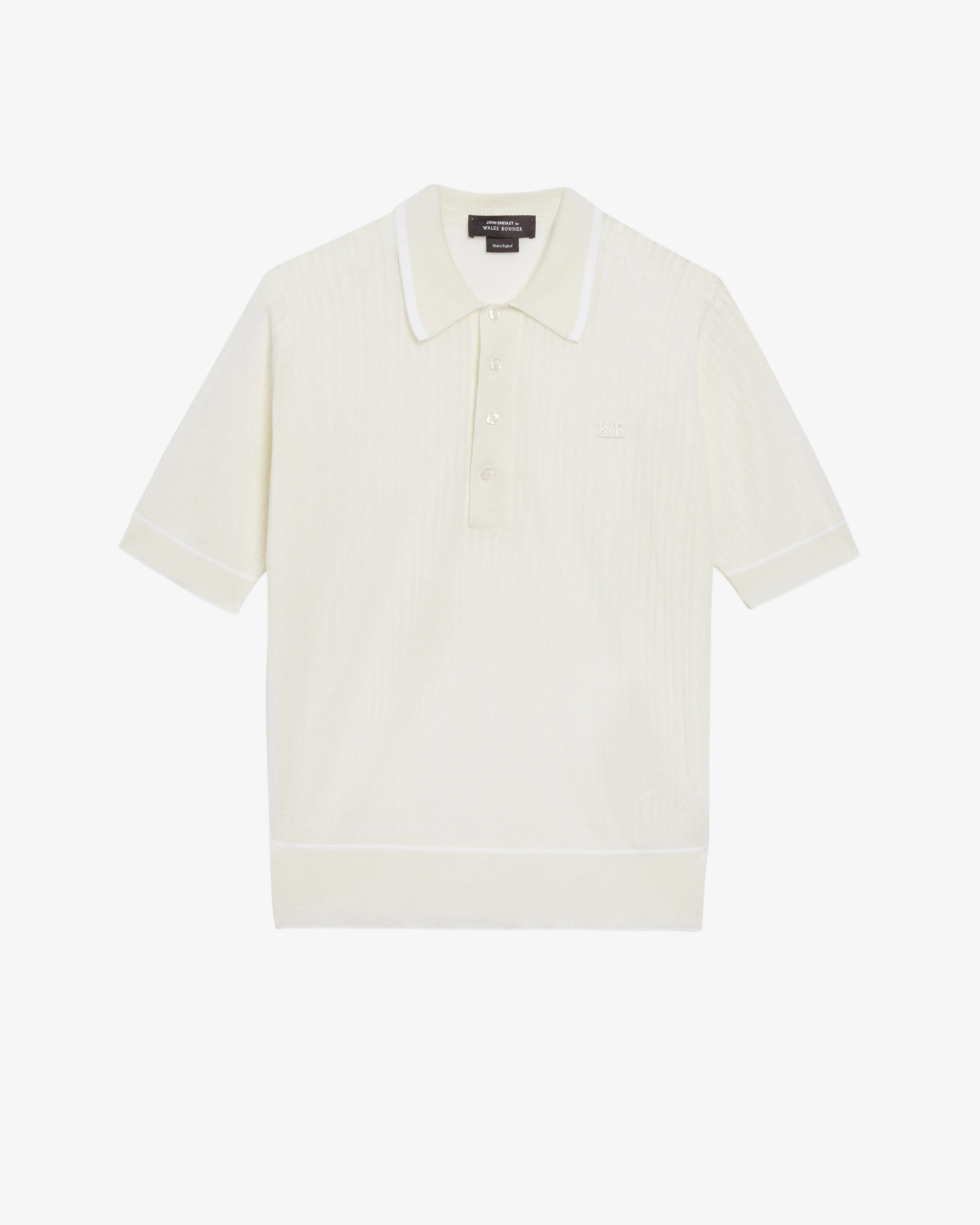 Wales Bonner - Men's Blessings Polo - (Ivory)