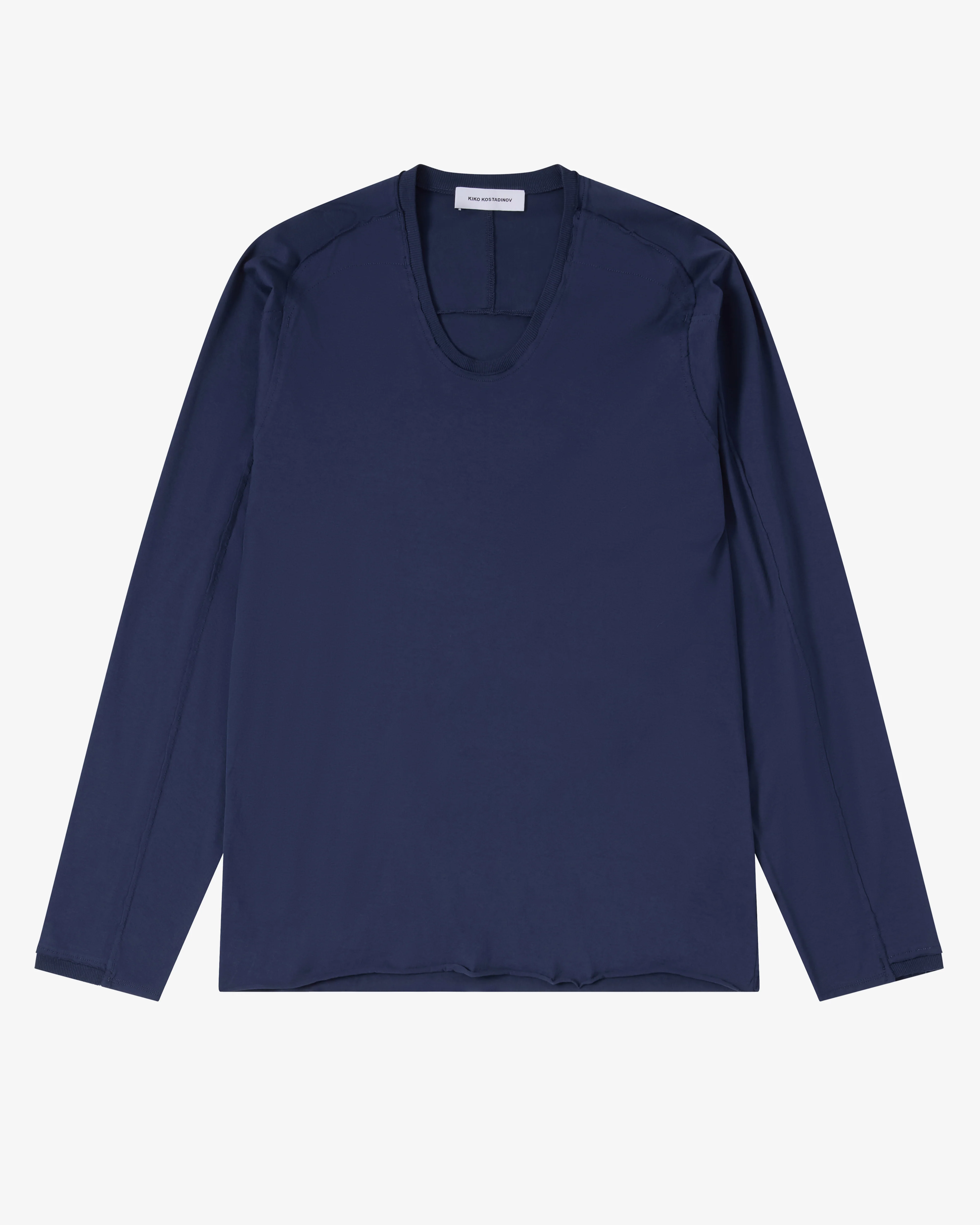 Kiko Kostadinov - Men's Astro Long Sleeve Top - (Ink Blue)
