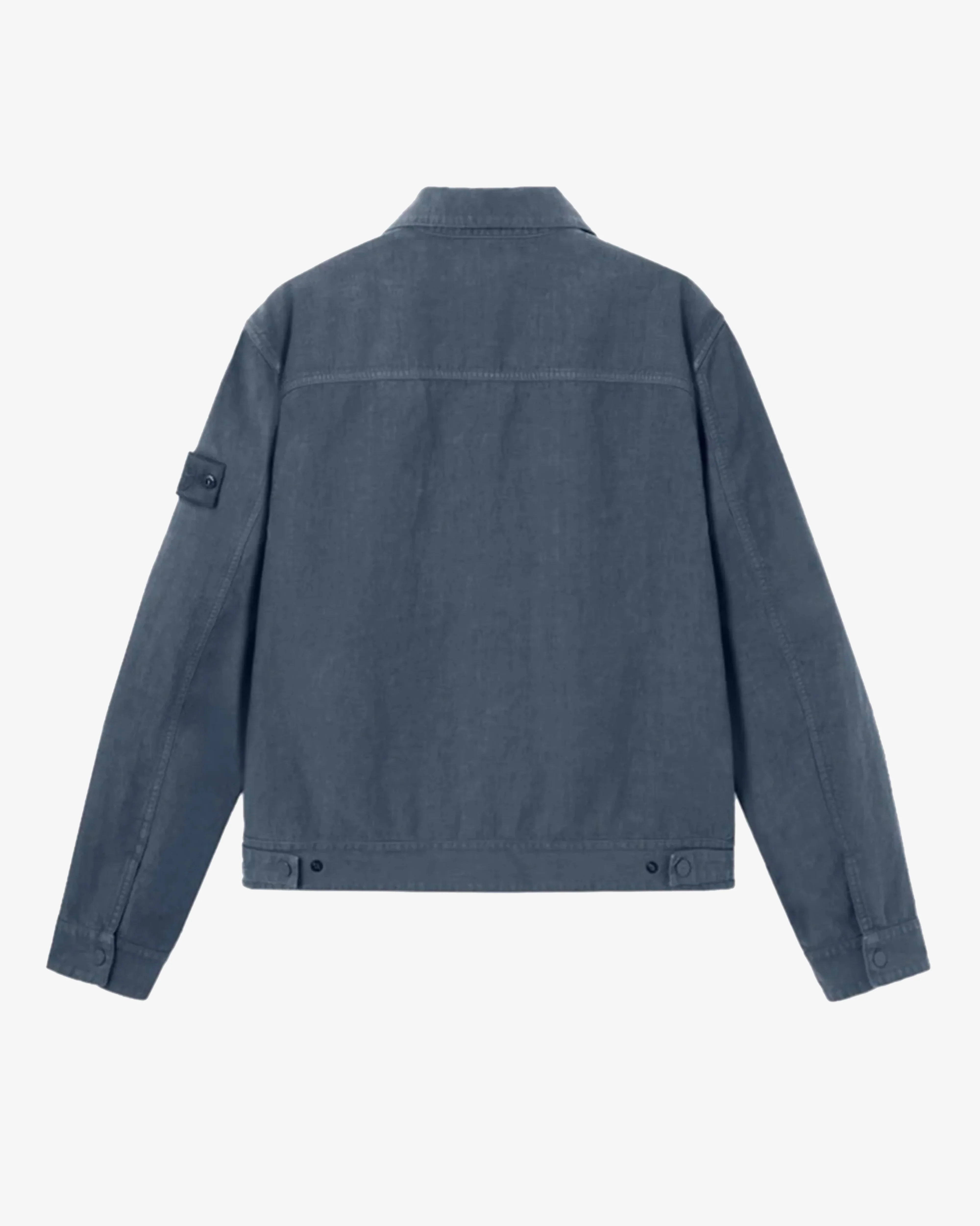 Stone Island - Men's Bonded Linen-TC_S.I. Ghost - (Slate Blue)