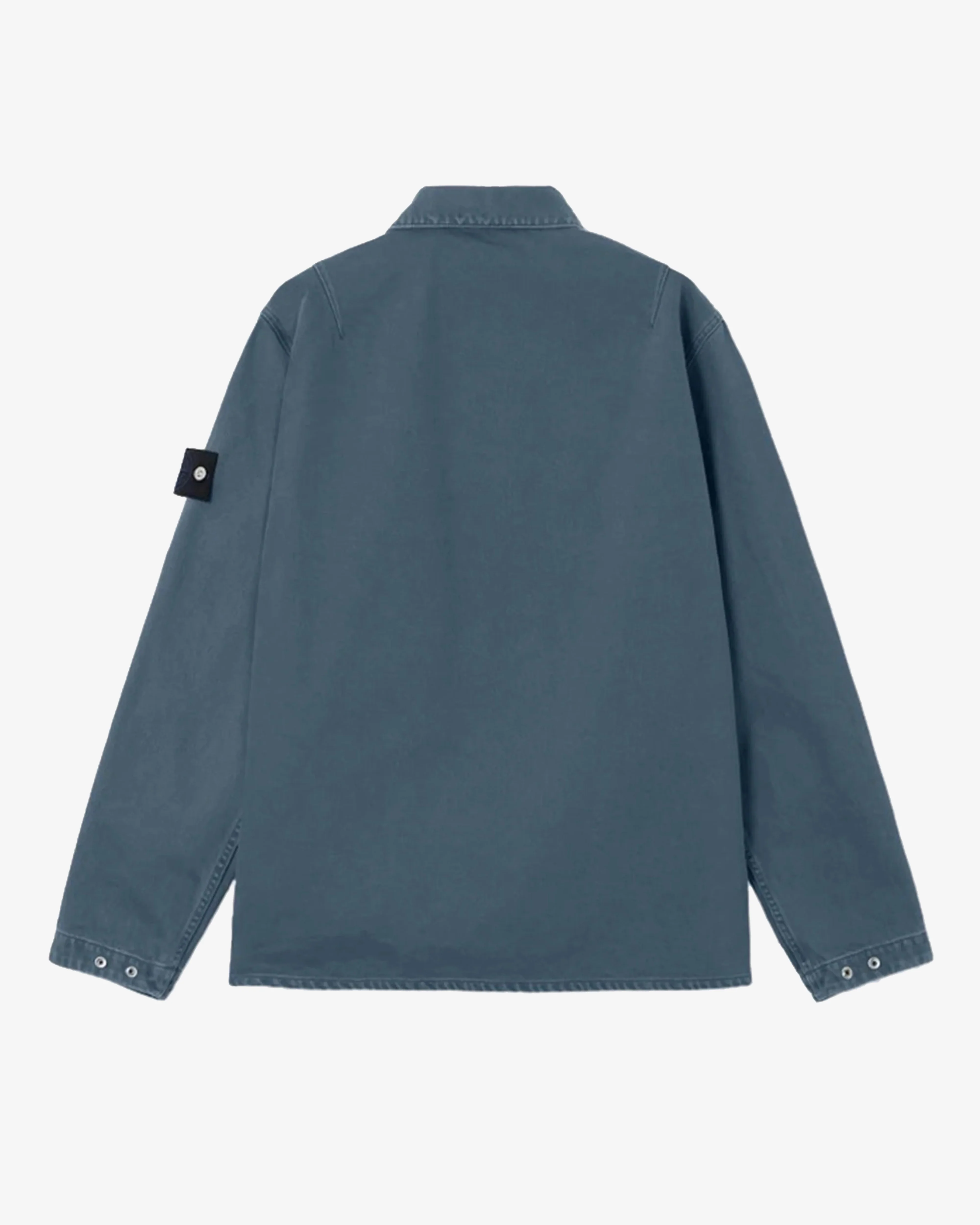 Stone Island - Men's Light Bull Denim Indigo-TC Shirt - (Indigo)