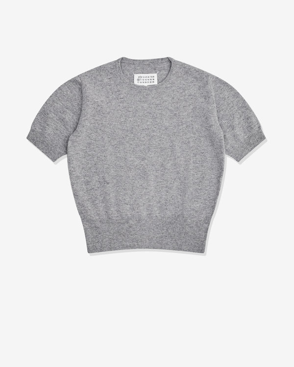 Maison Margiela - Women
s Washed Lambswool Top - (Light Grey)