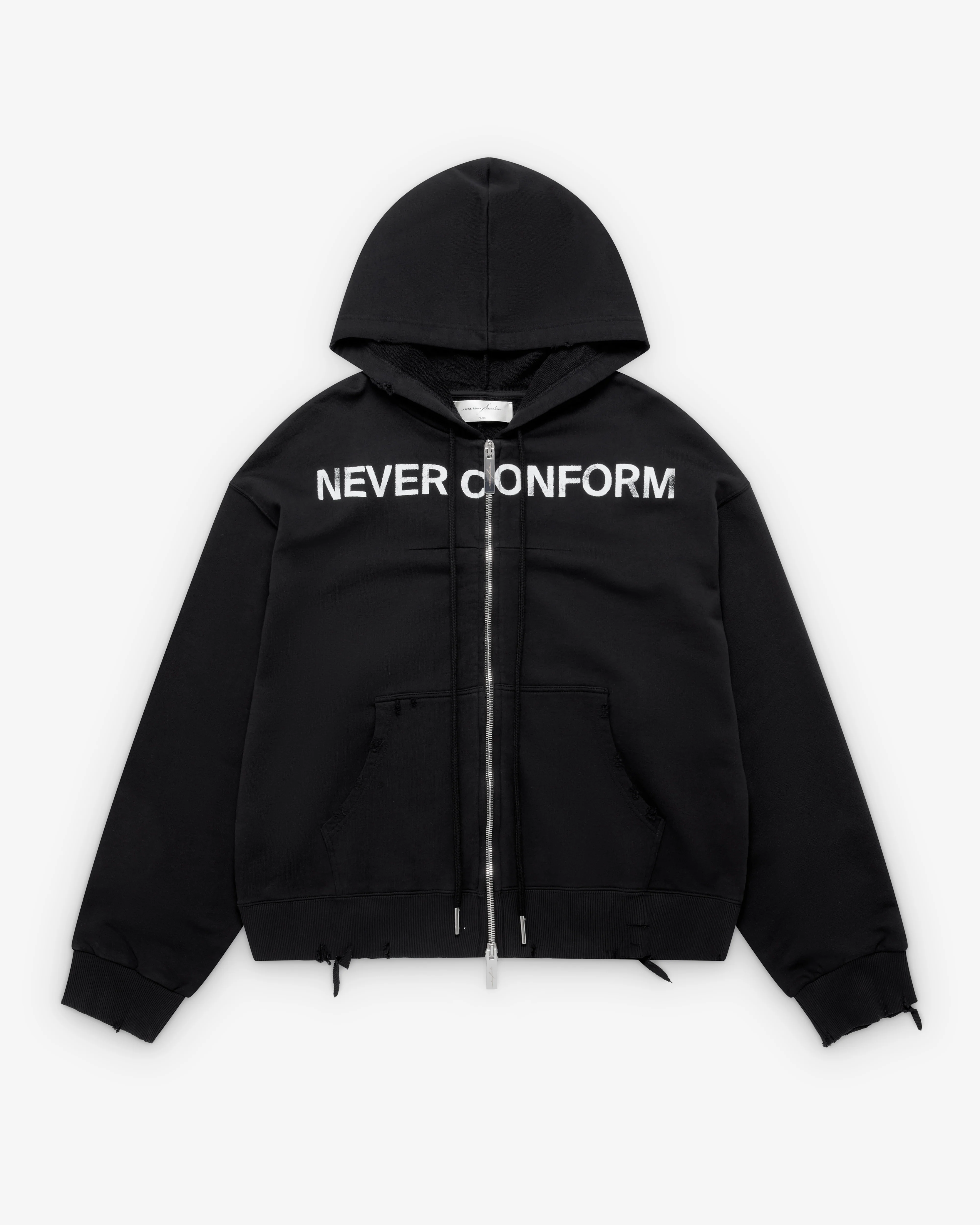 Matières Fécales - Women's Never Conform Hoodie - (Sclera Black)