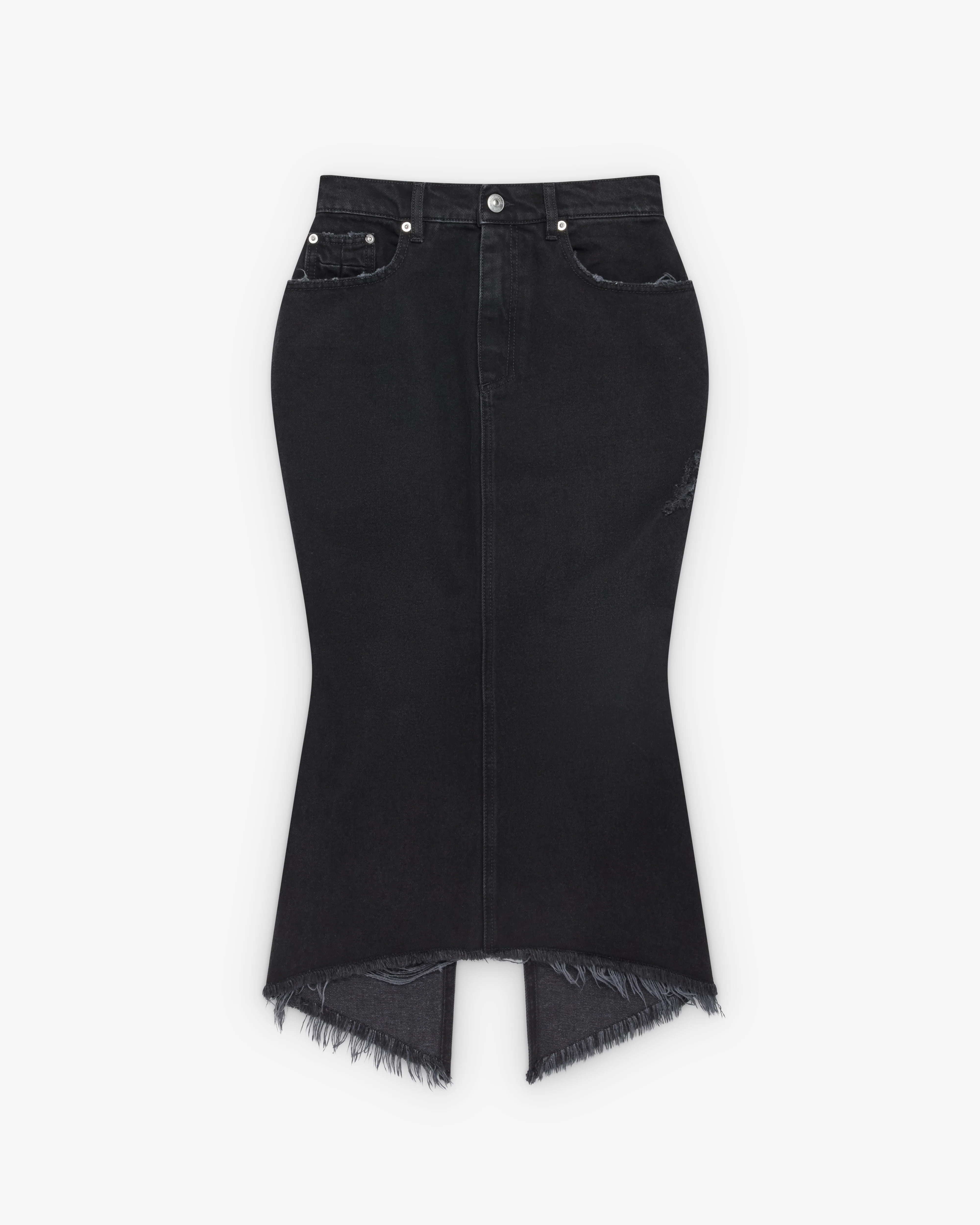 Matières Fécales - Women's Mikaela Denim Skirt - (Black)