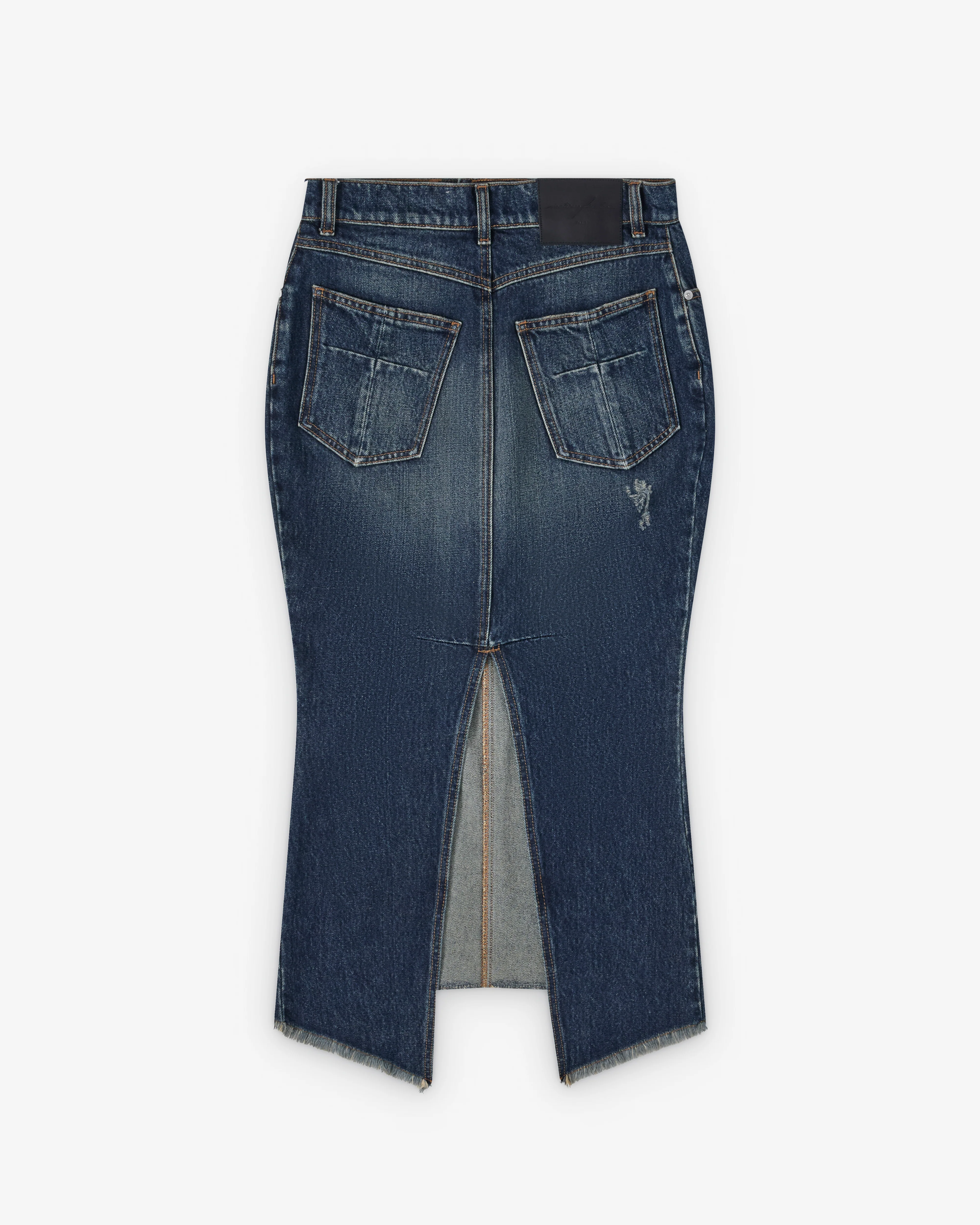 Matières Fécales - Women's Mikaela Denim Skirt - (Blue)