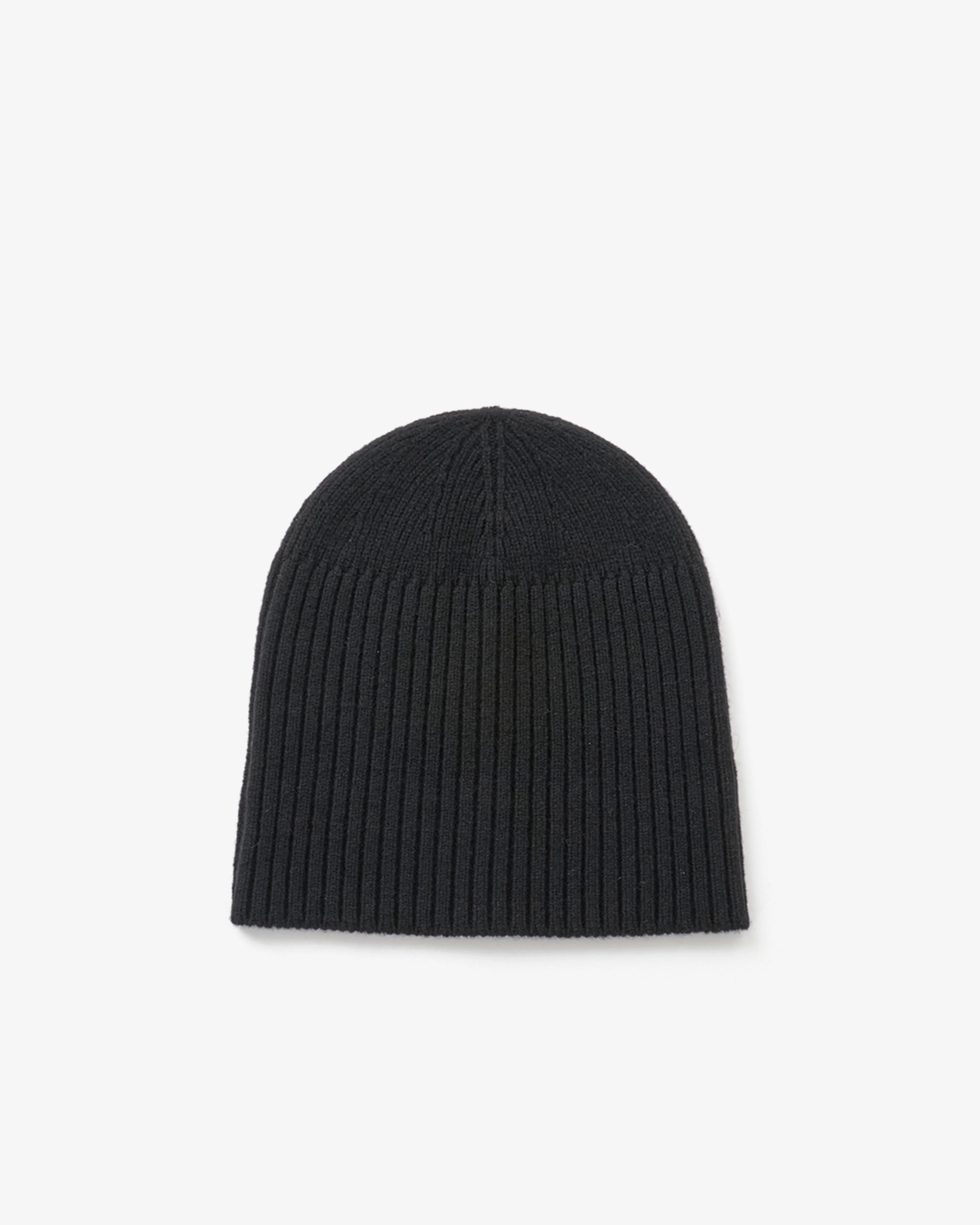 Mature Ha - Women's Long Rib Knit Cap - (Black)